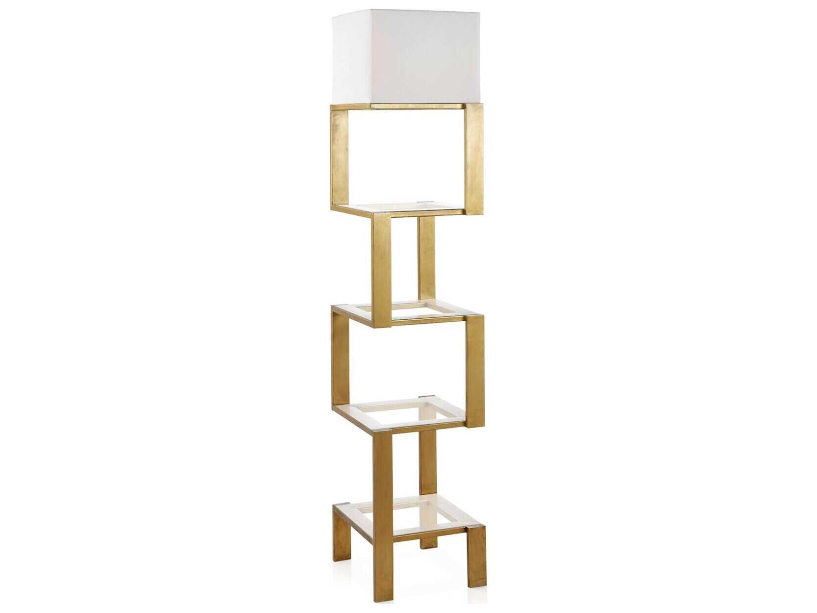 John Richard Foundation Brass Etagere