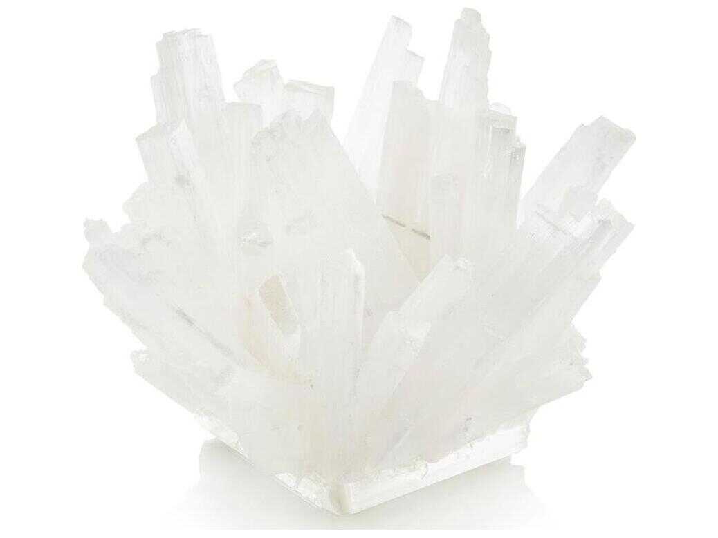 John Richard Maggie Selenite Decorative Accent