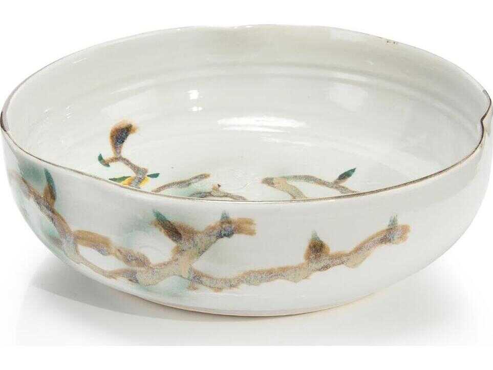 John Richard Twings and Teal Decorative Bowl