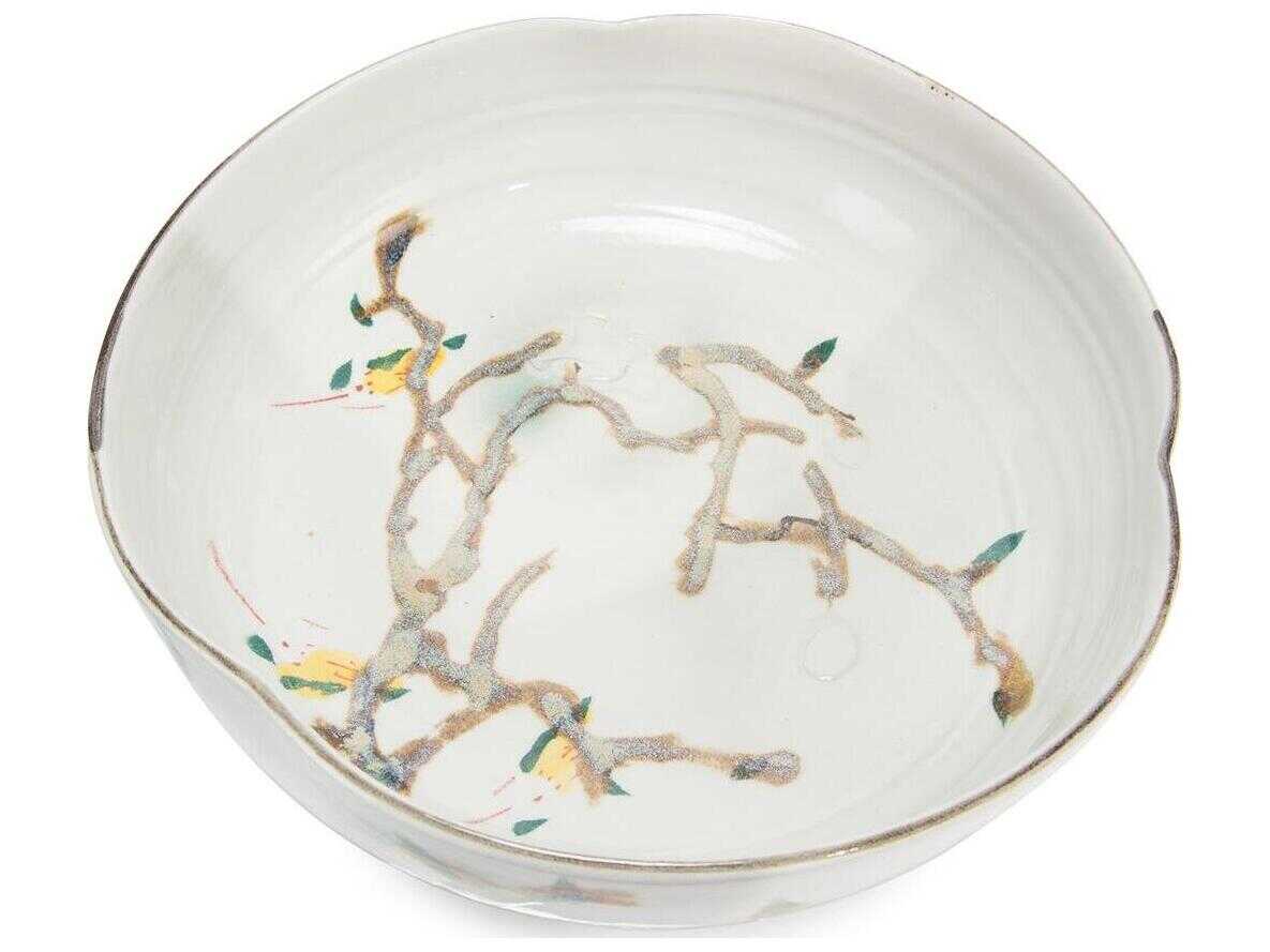 John Richard Twings and Teal Decorative Bowl