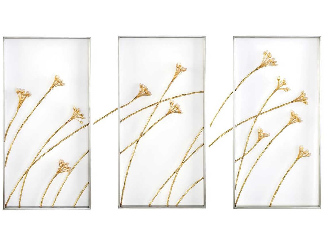 John Richard Windswept Triptych Wall Panels Set of 3