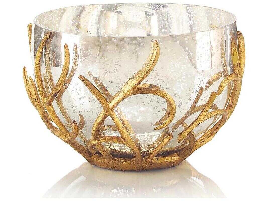 John Richard Gold Branch Encased Bowl