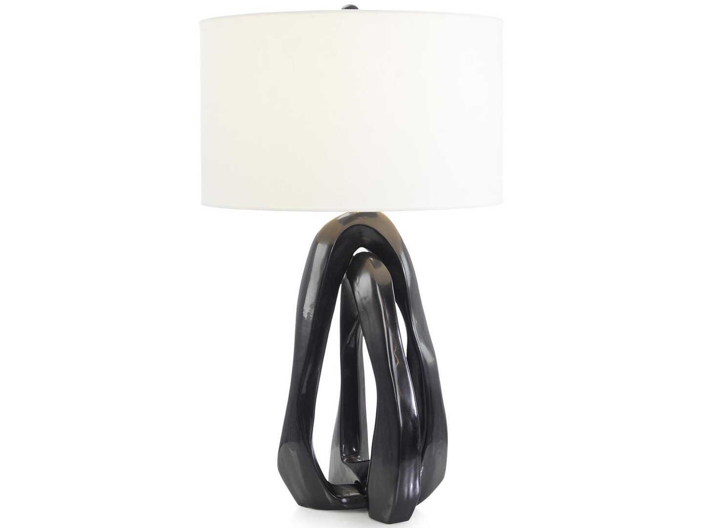John Richard Terrene Black Buffet Lamp