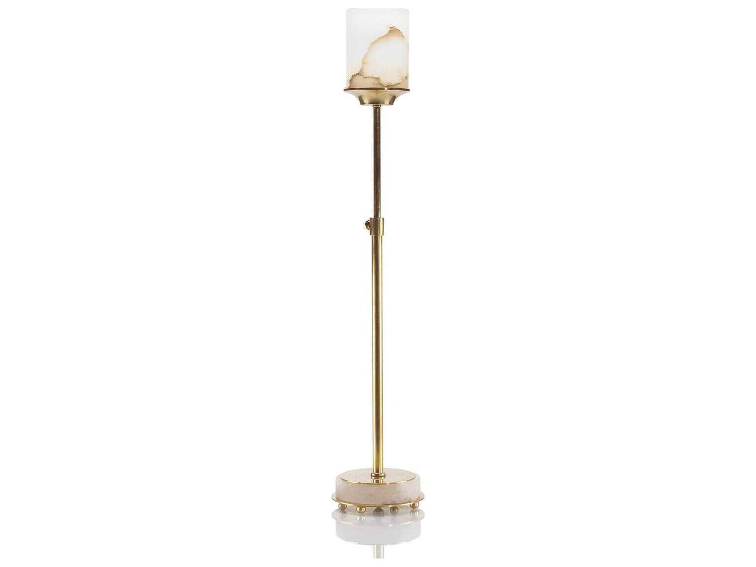 John Richard Honey Brass Buffet Lamp