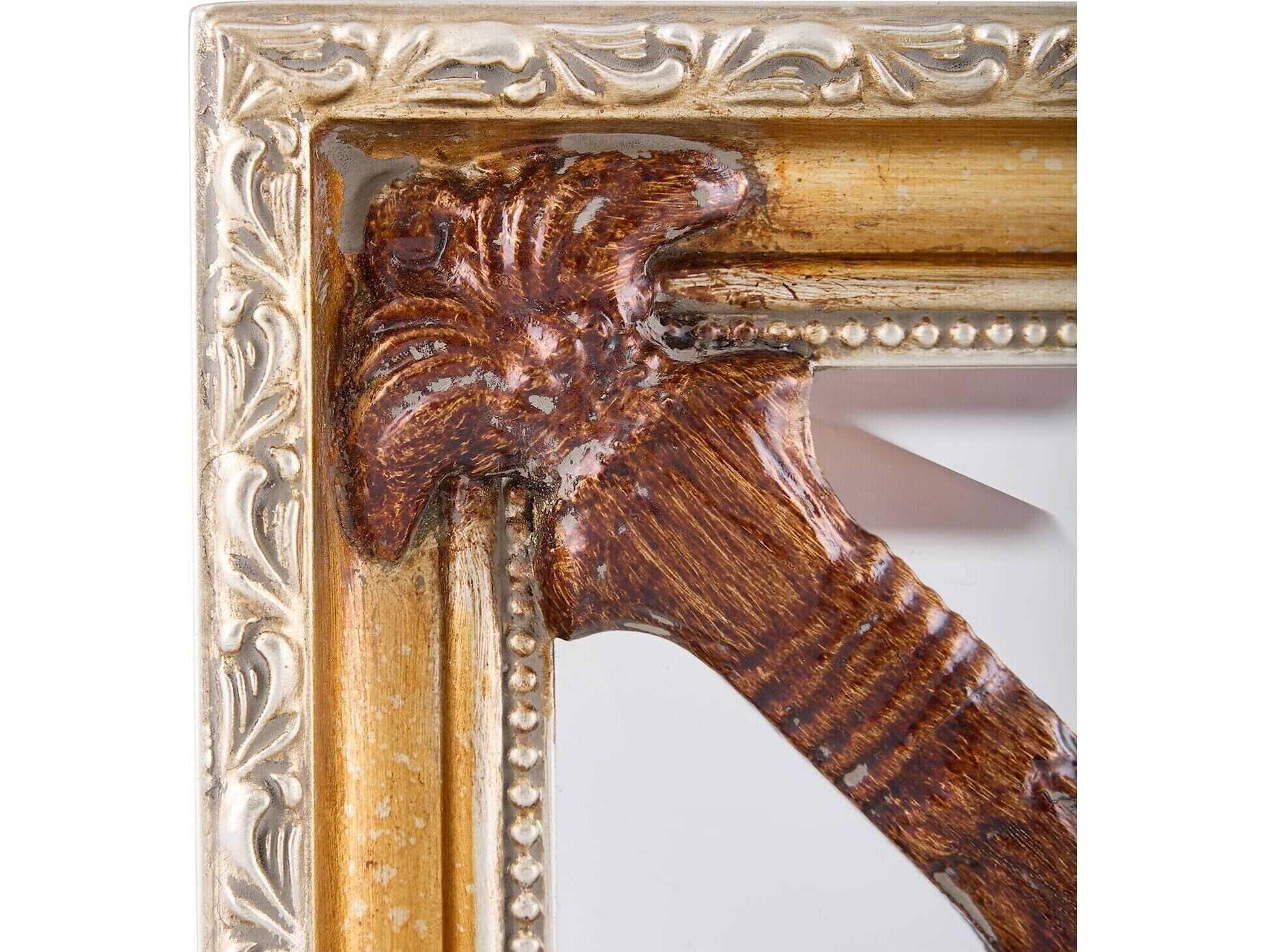 John Richard Beveled Center with Mirrors Surrounding Wall Mirror