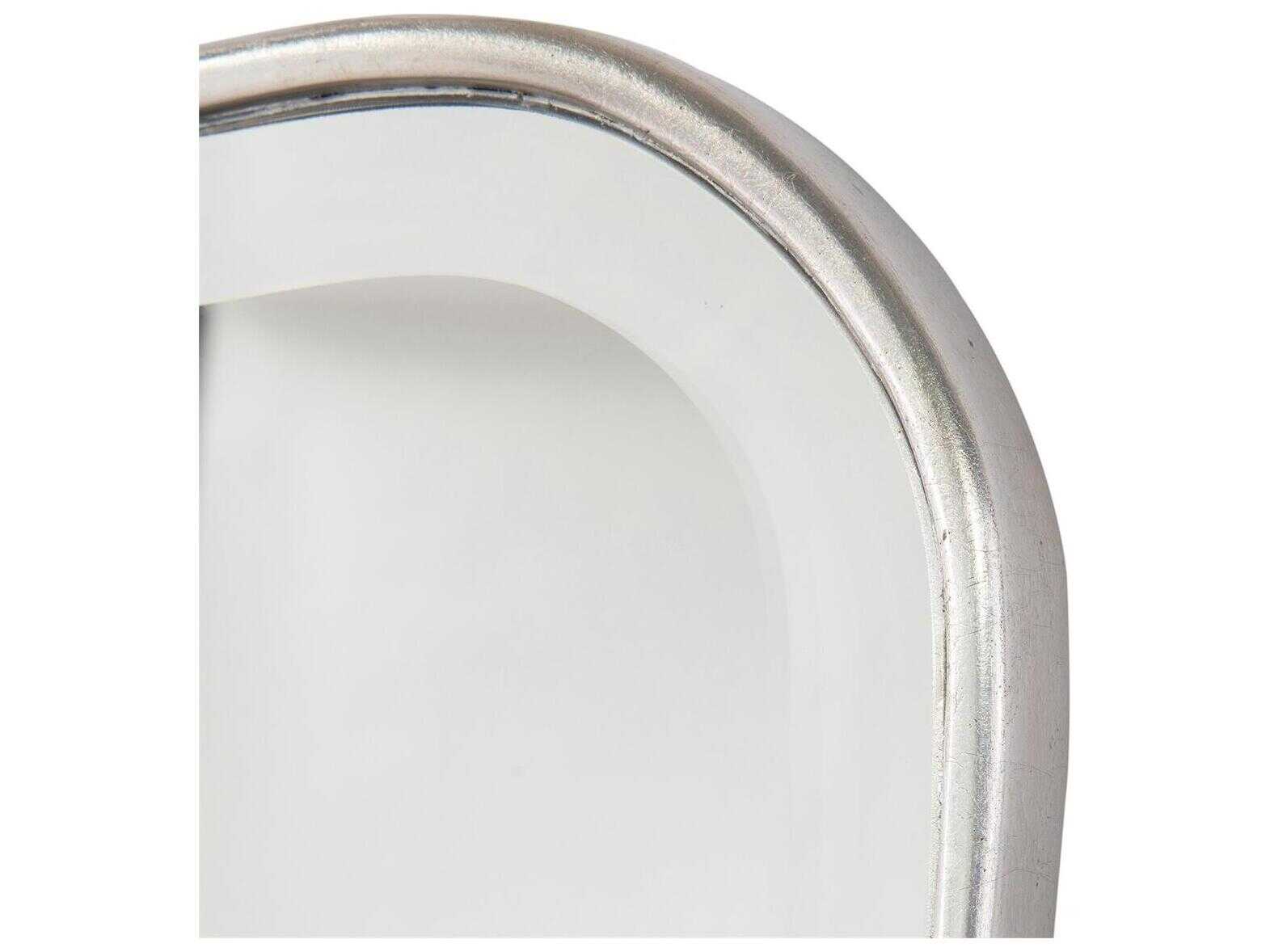 John Richard Pewter Moran Rectangular Wall Mirror