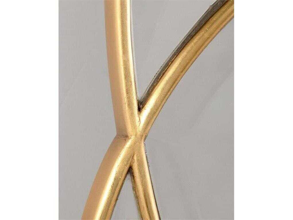 John Richard Eclipse Gold Rectangular Wall Mirror