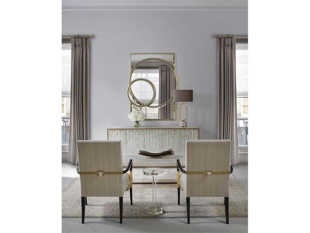 John Richard Eclipse Gold Rectangular Wall Mirror