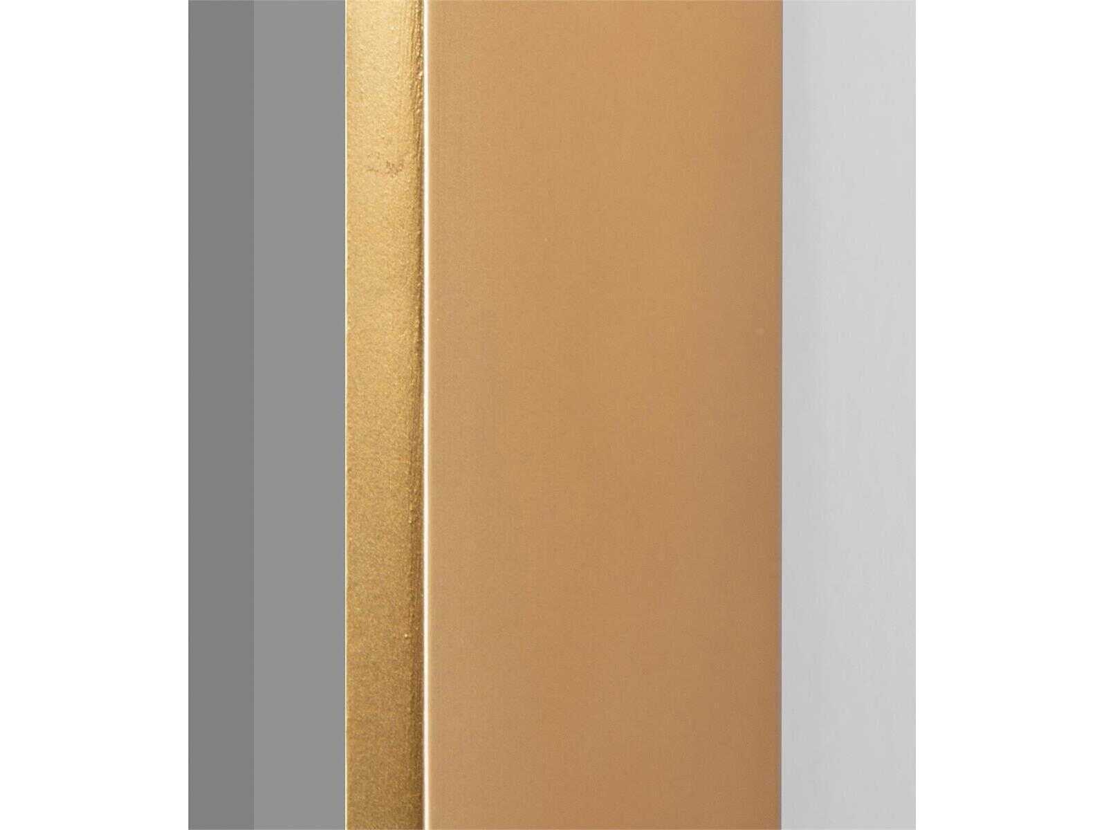 John Richard Shaye Rawson Rochester Gold Square Wall Mirror