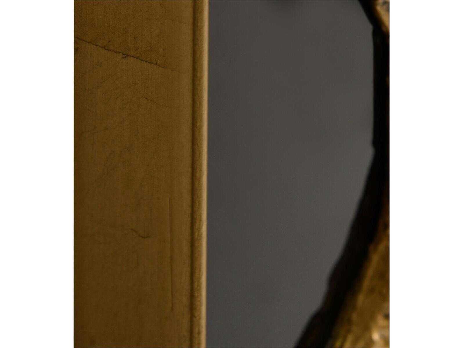 John Richard Prominence Gold Coast Square Wall Mirror