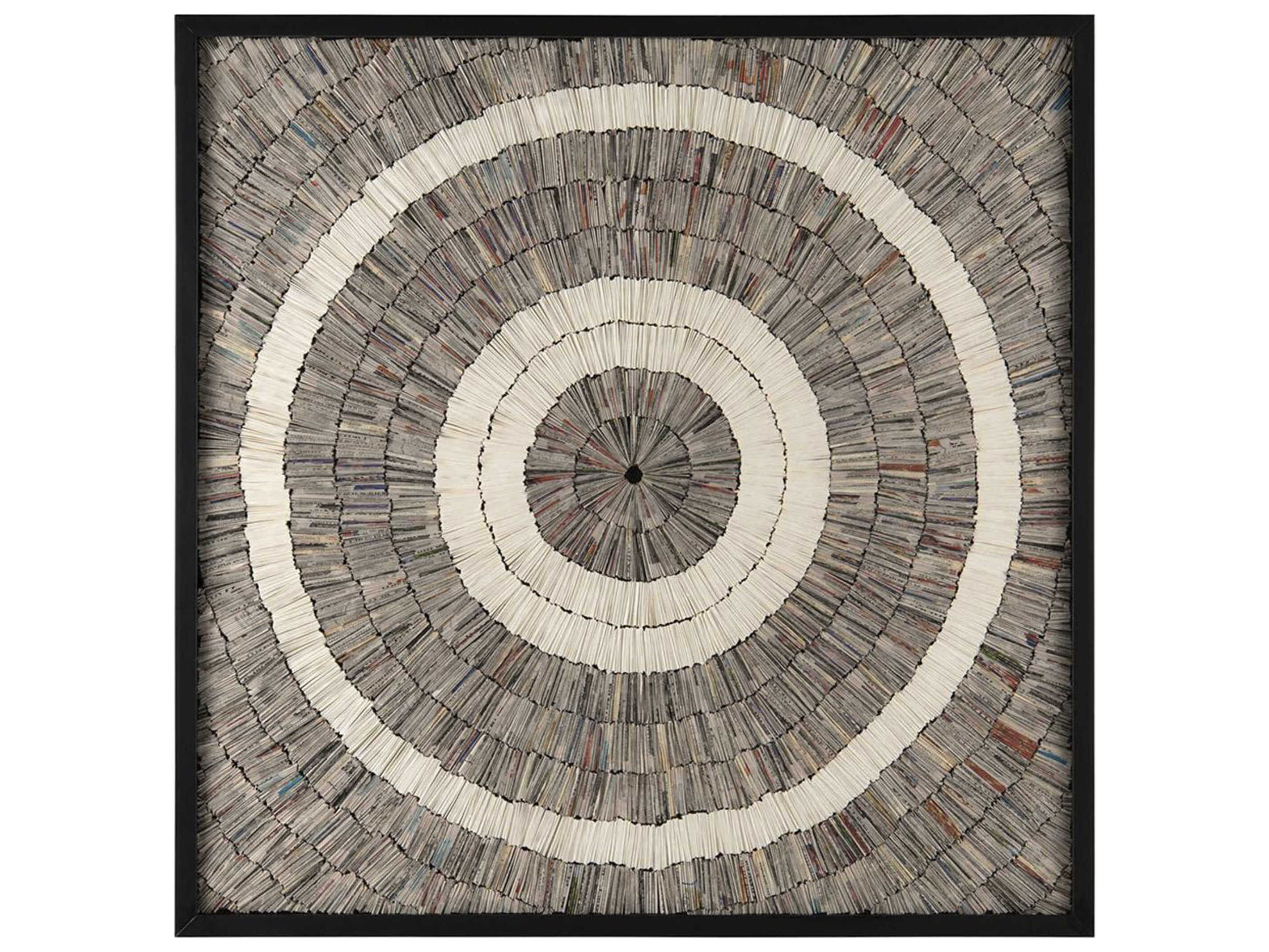 John Richard Mark McDowell's Perspective Paper Art Shadow Box