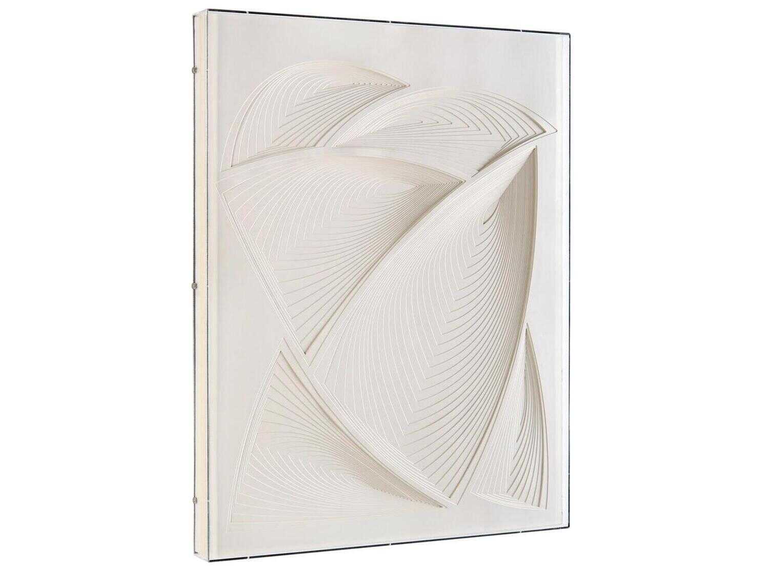 John Richard Tony Fey's White Aesthetic Shadow Box