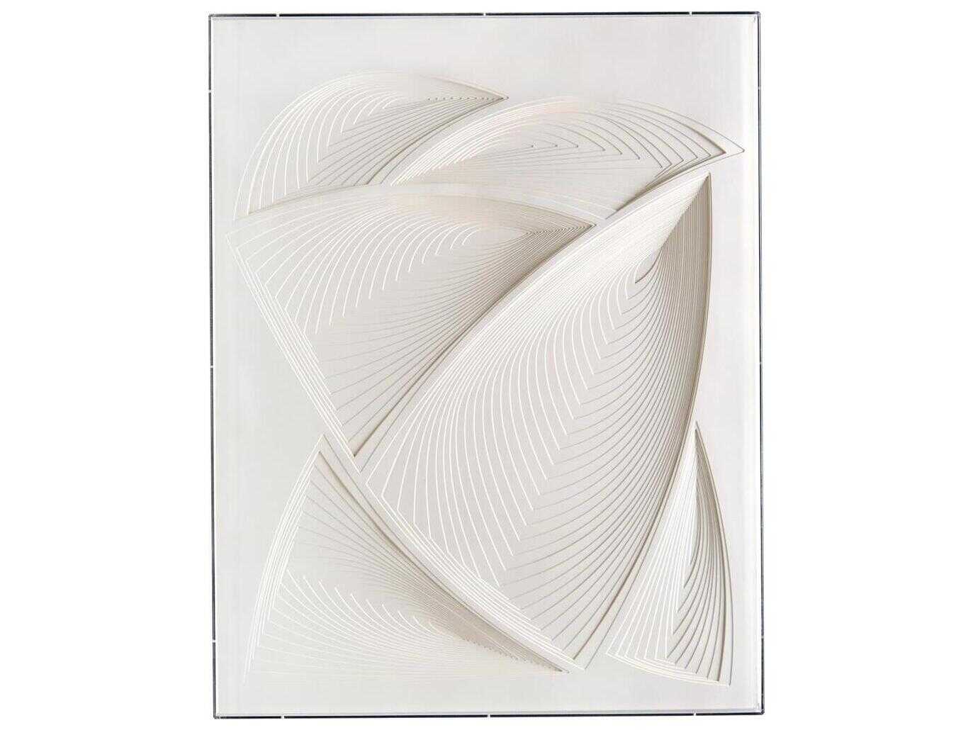 John Richard Tony Fey's White Aesthetic Shadow Box