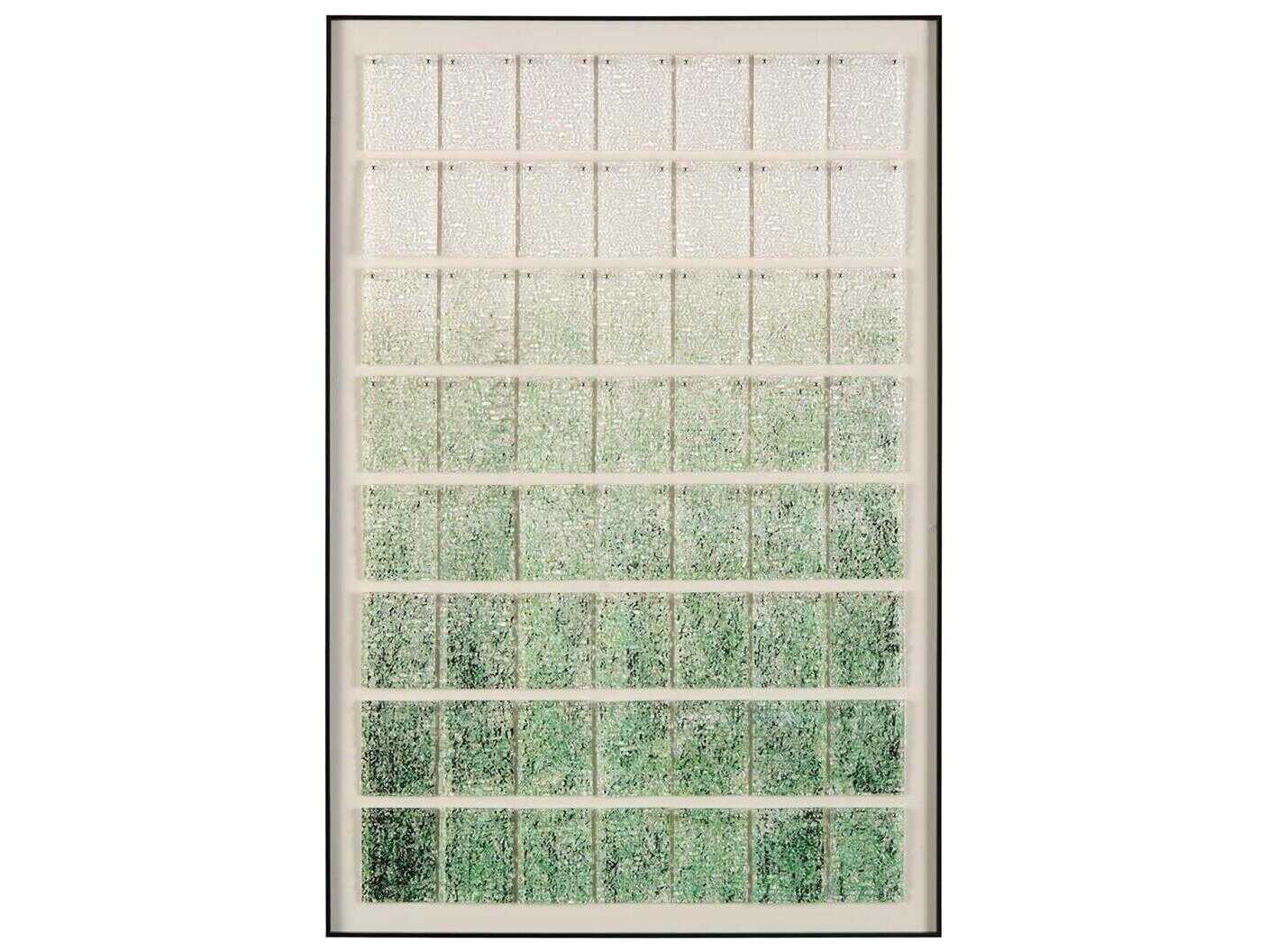 John Richard Tony Fey's Harmonic Hues in Green Wall Art