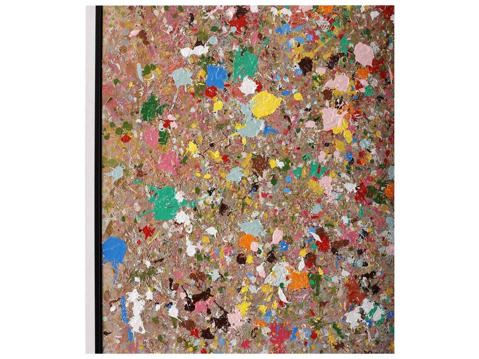 John Richard Teng Fei's Dancing Pigments-I Wall Art