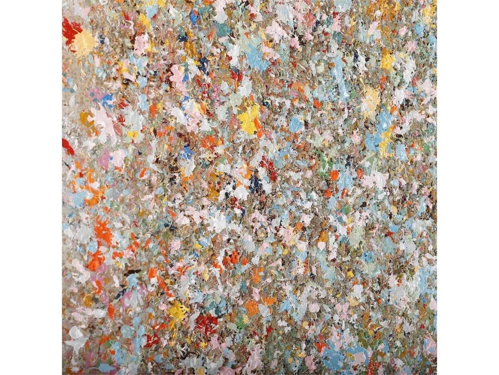 John Richard Teng Fei's Dancing Pigments-I Wall Art