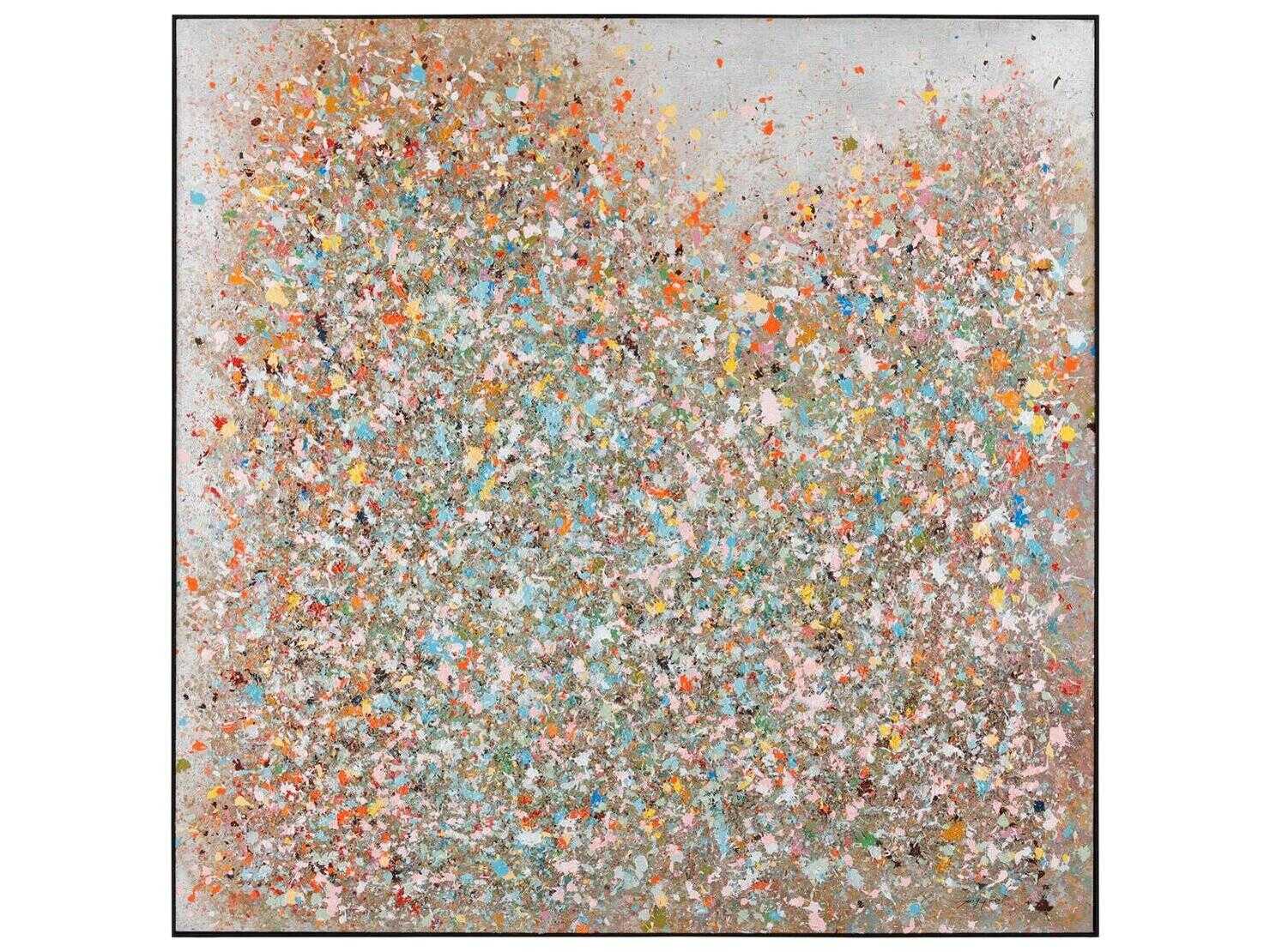 John Richard Teng Fei's Dancing Pigments-II Wall Art