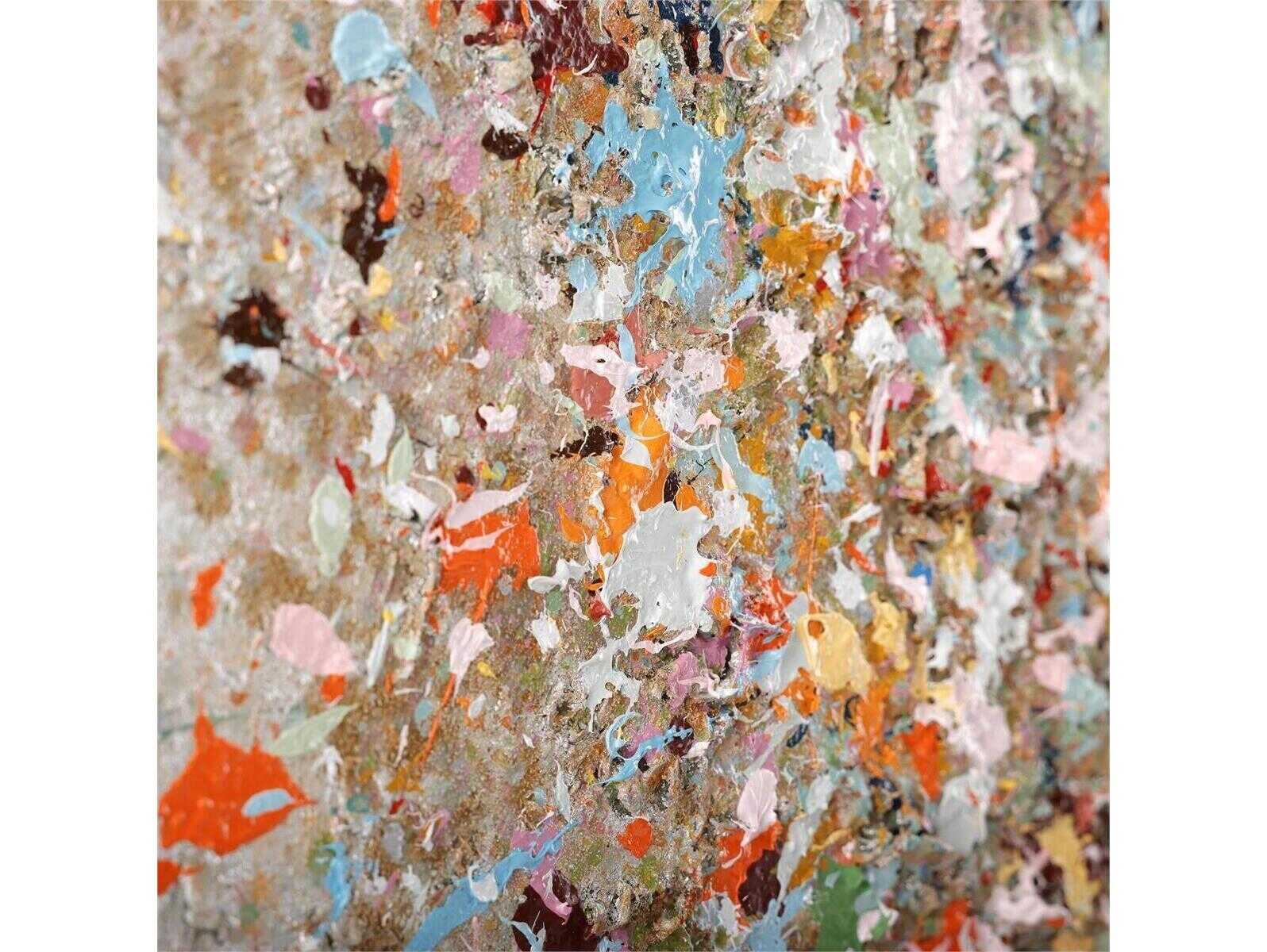 John Richard Teng Fei's Dancing Pigments-II Wall Art