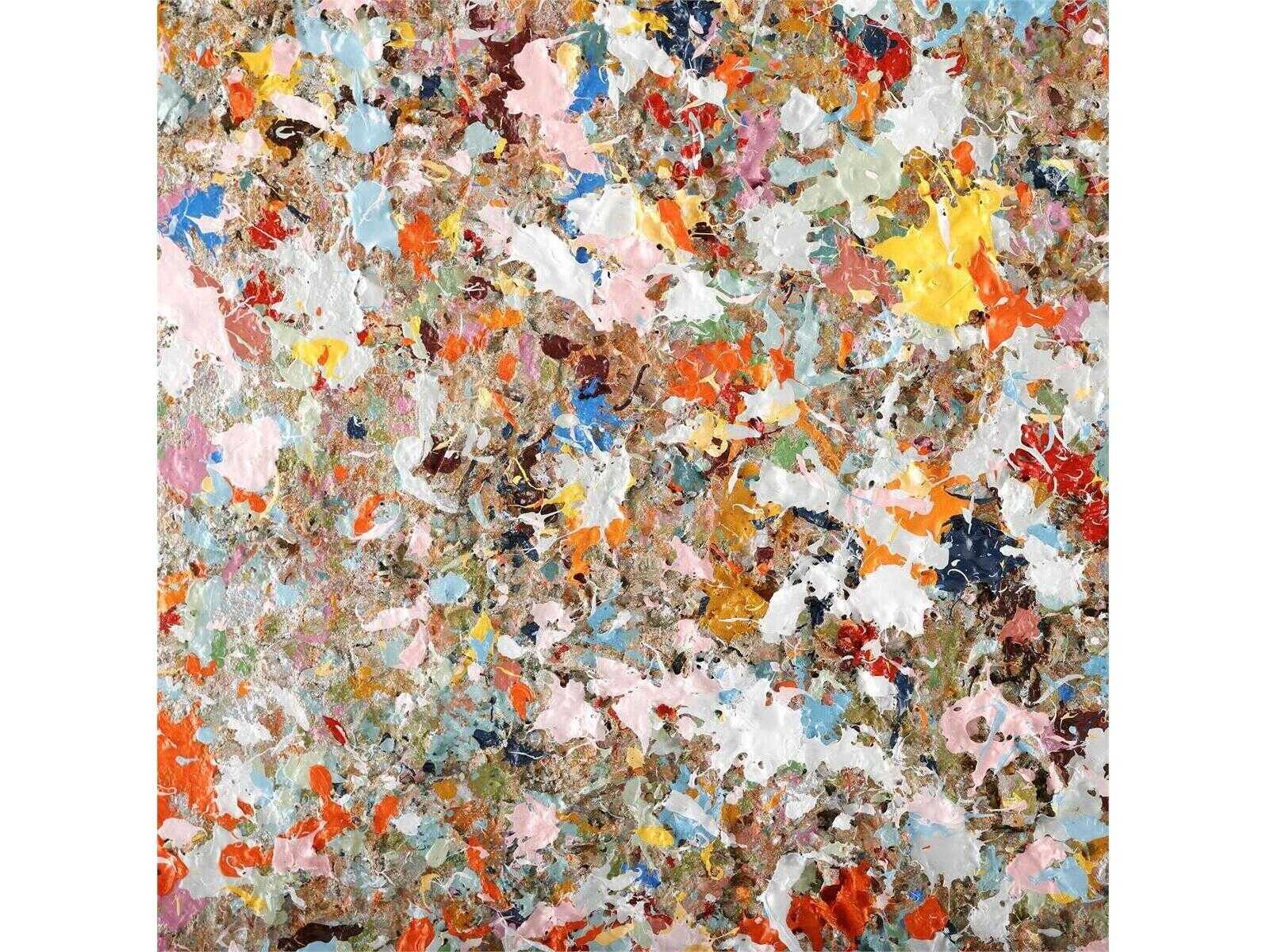 John Richard Teng Fei's Dancing Pigments-II Wall Art