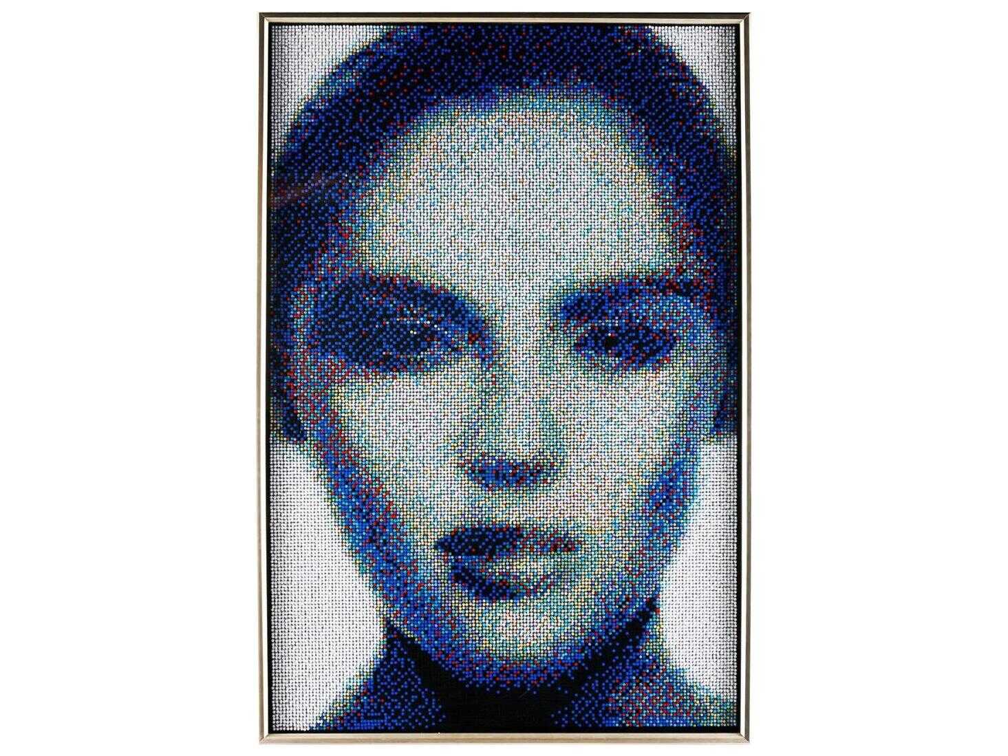 John Richard Tony Fey's Captivating Gaze Shadow Box