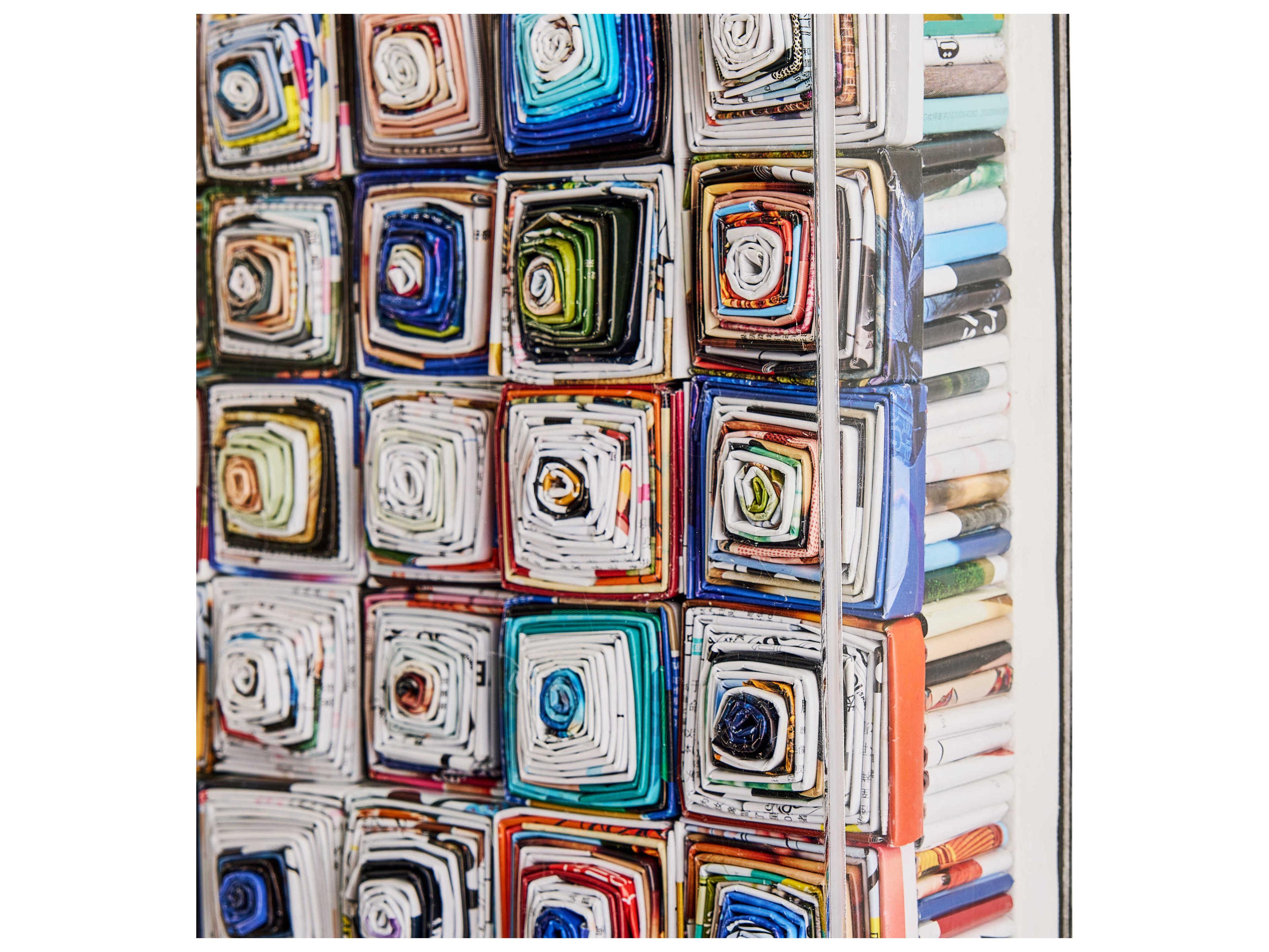 John Richard Tony Fey's Textural Tiles Wall Art