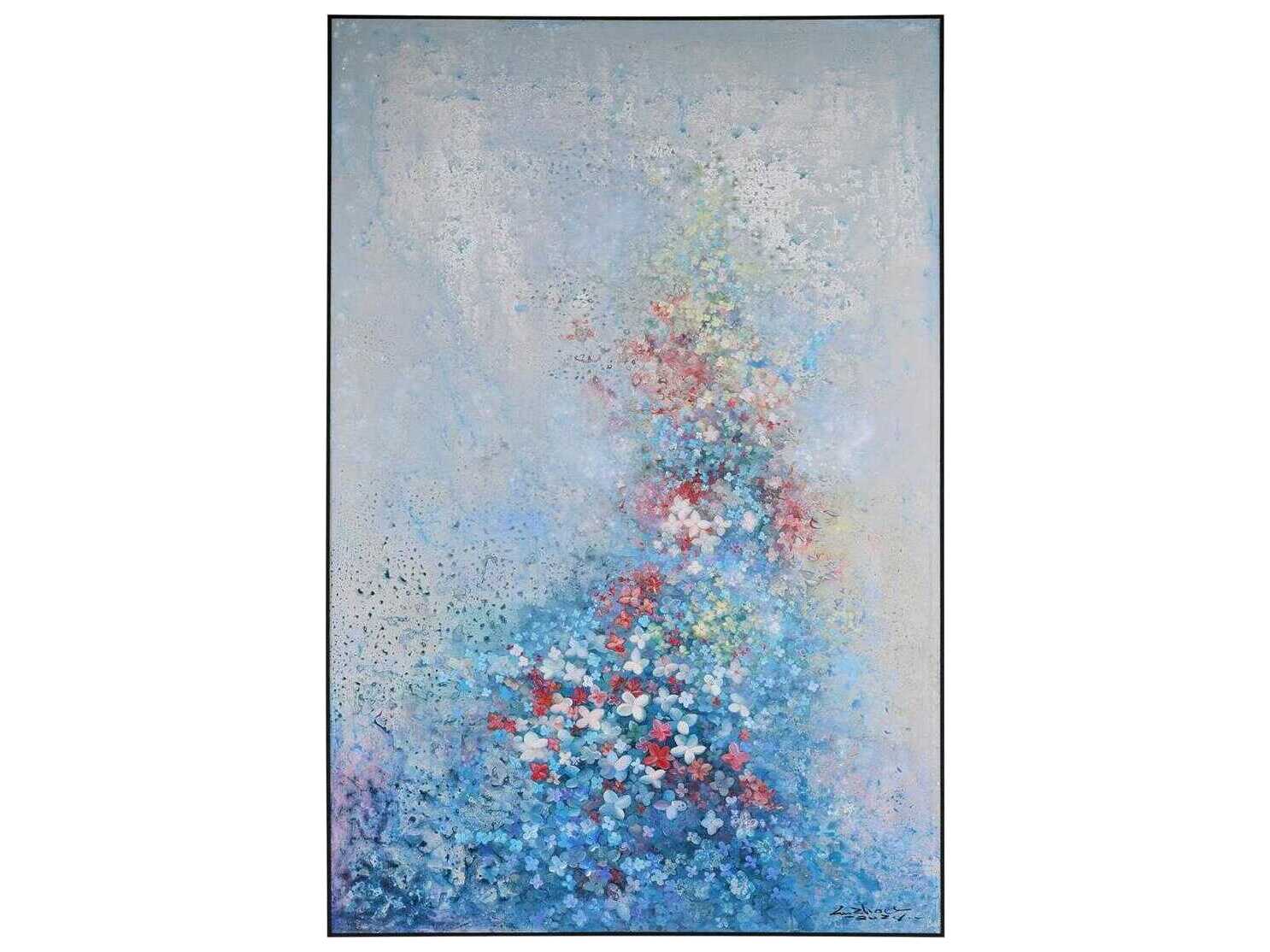 John Richard Petal Pathway Wall Art