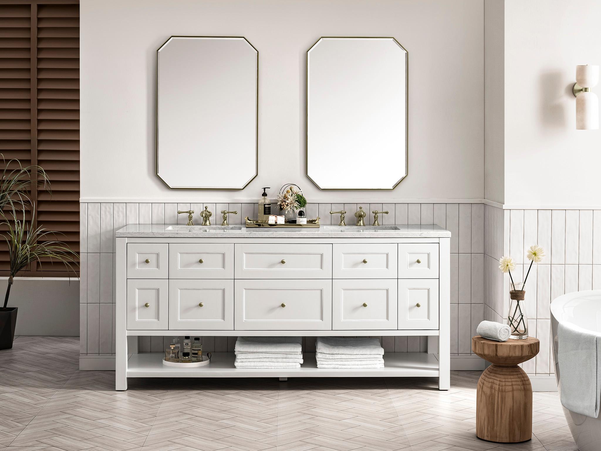 James Martin Breckenridge 72" Double Vanity Cabinet