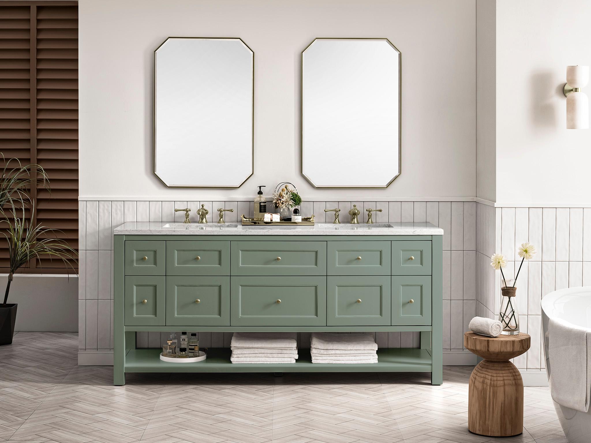 James Martin Breckenridge 72" Double Vanity Cabinet