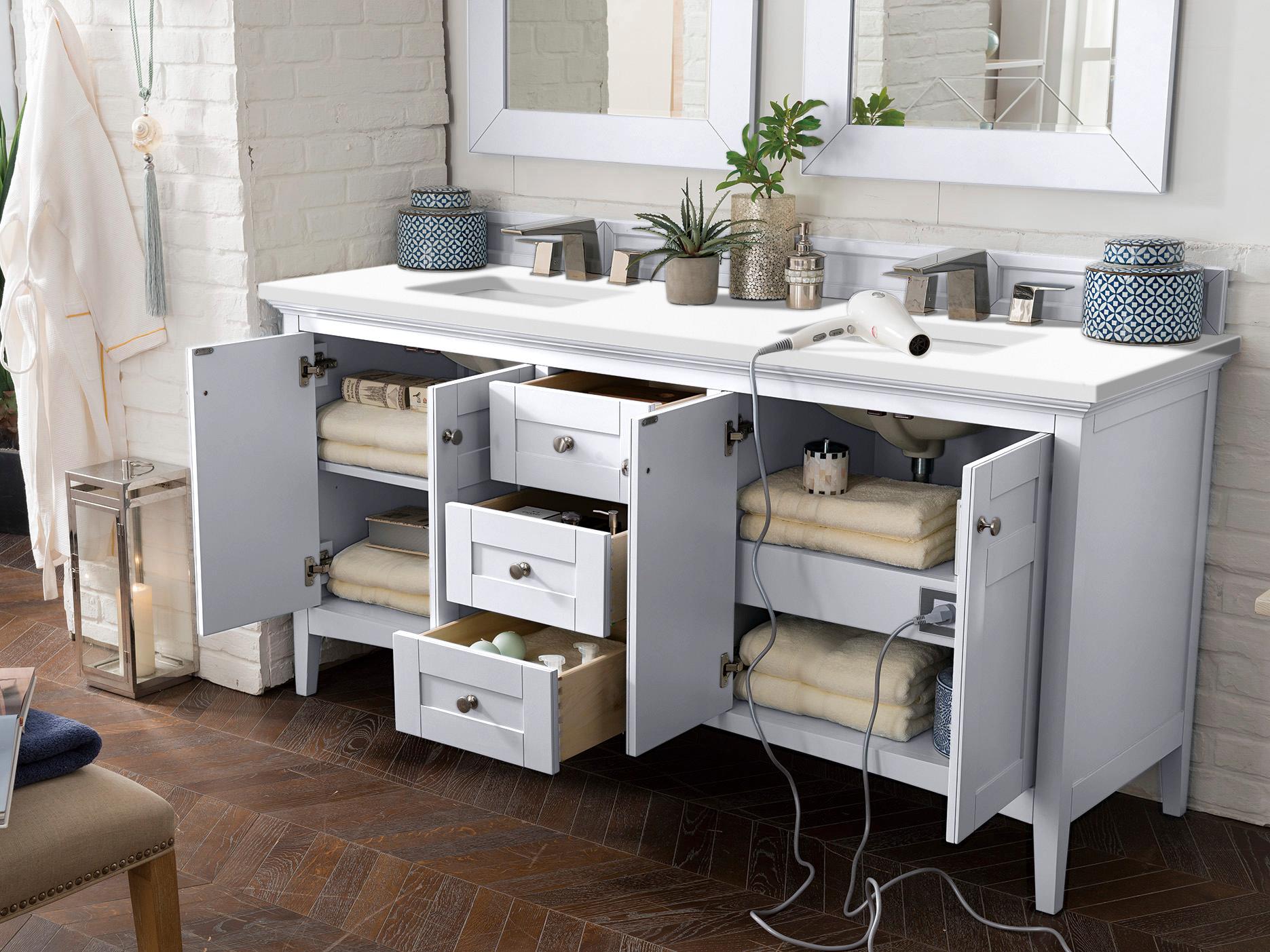 James Martin Palisades 72" Double Vanity Cabinet