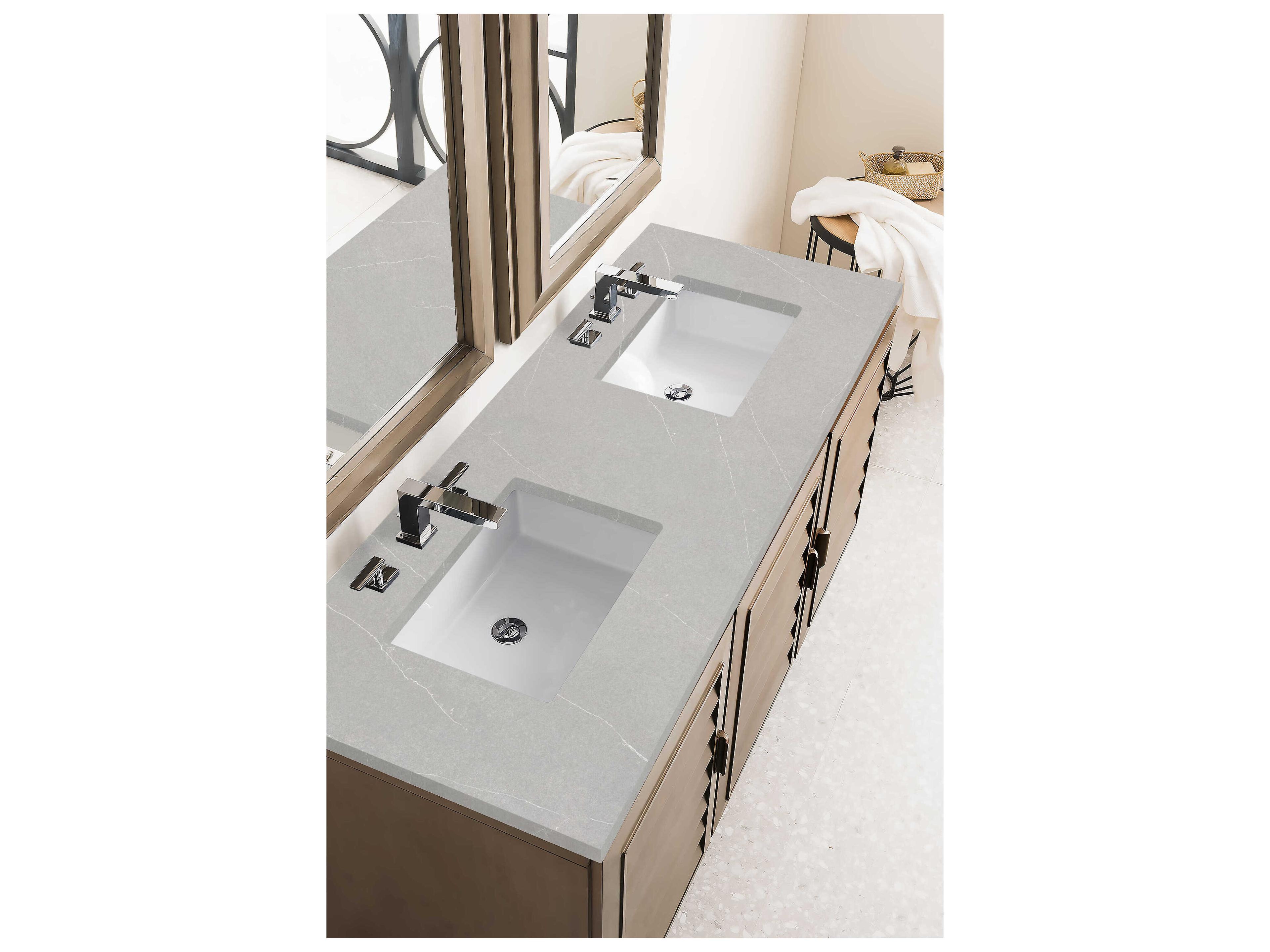 James Martin Portland 60" Double Vanity Cabinet