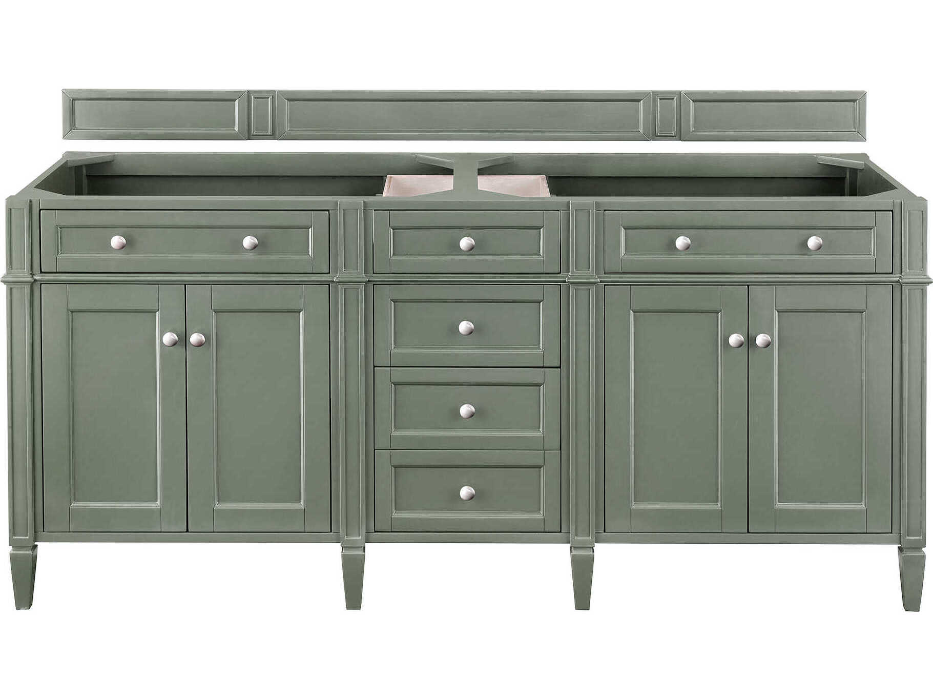 James Martin Brittany 72" Double Vanity Cabinet