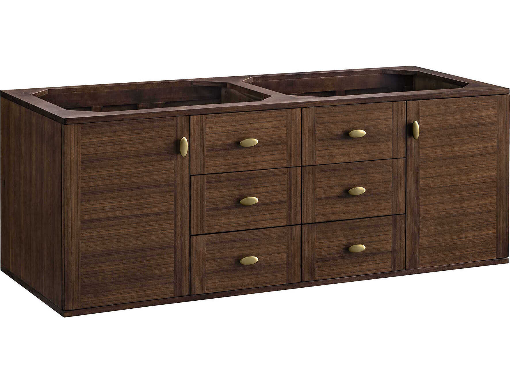 James Martin Amberly 60" Double Vanity Cabinet