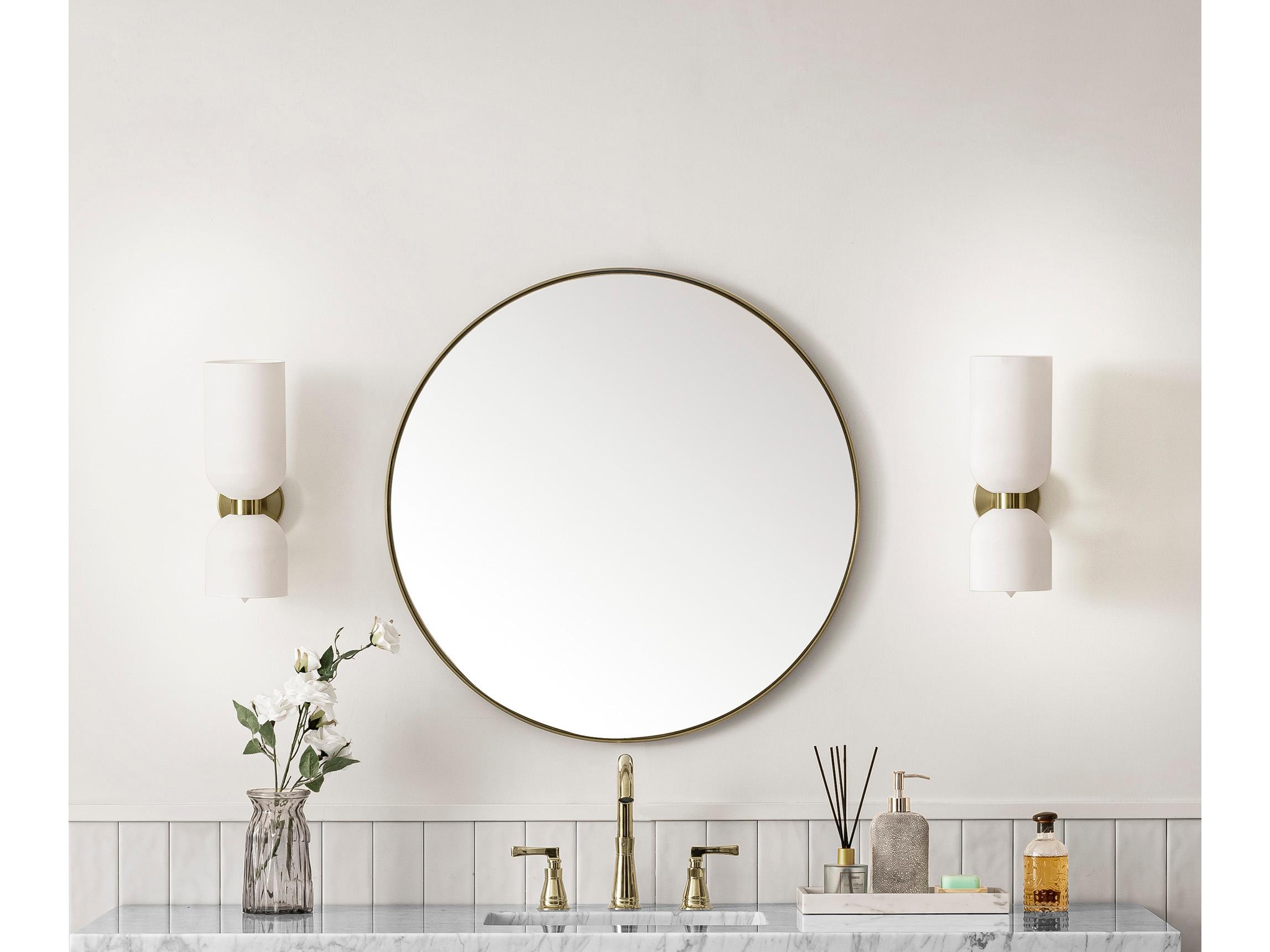 James Martin Rohe Round Wall Mirror