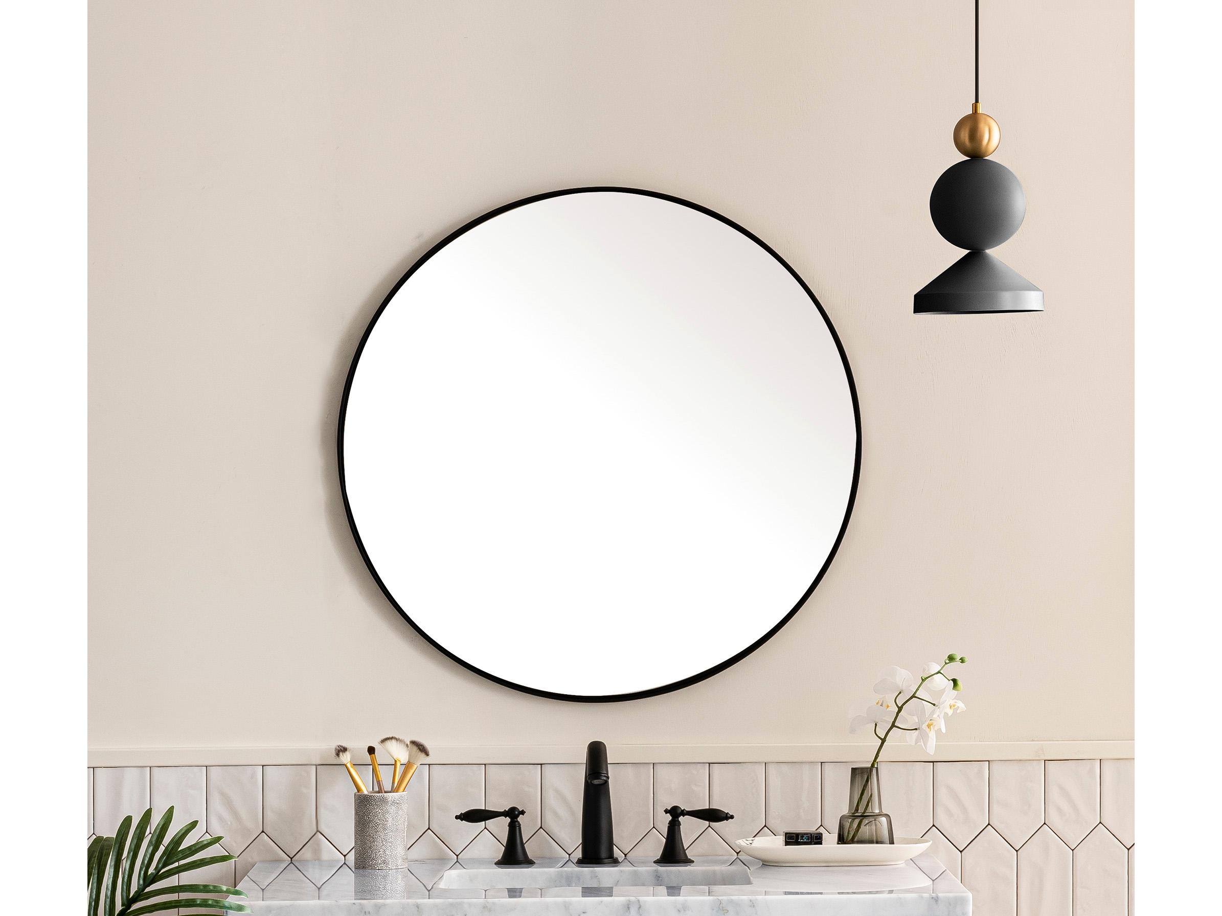 James Martin Rohe Round Wall Mirror