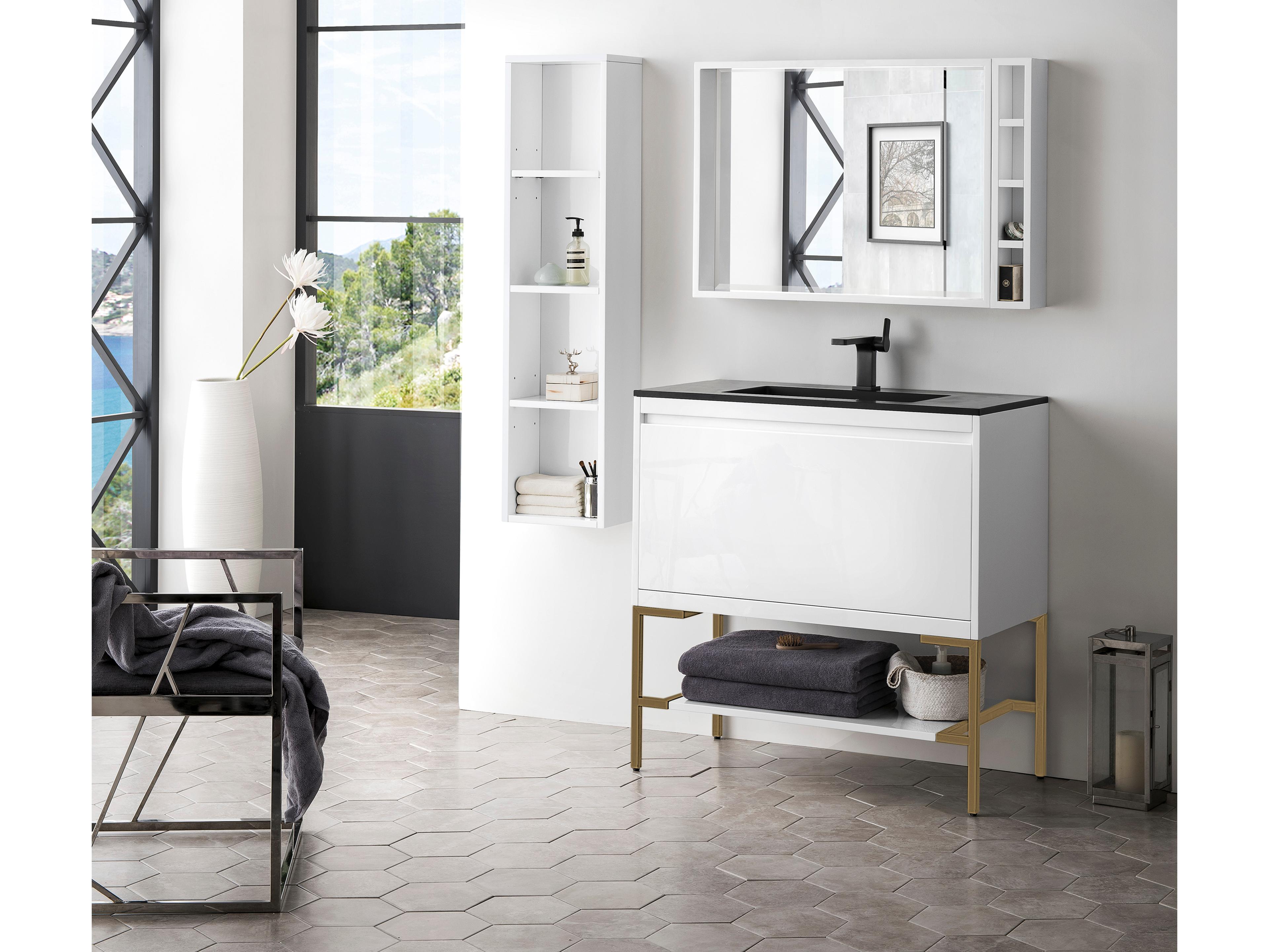 James Martin Milan 35" Single Vanity Cabinet