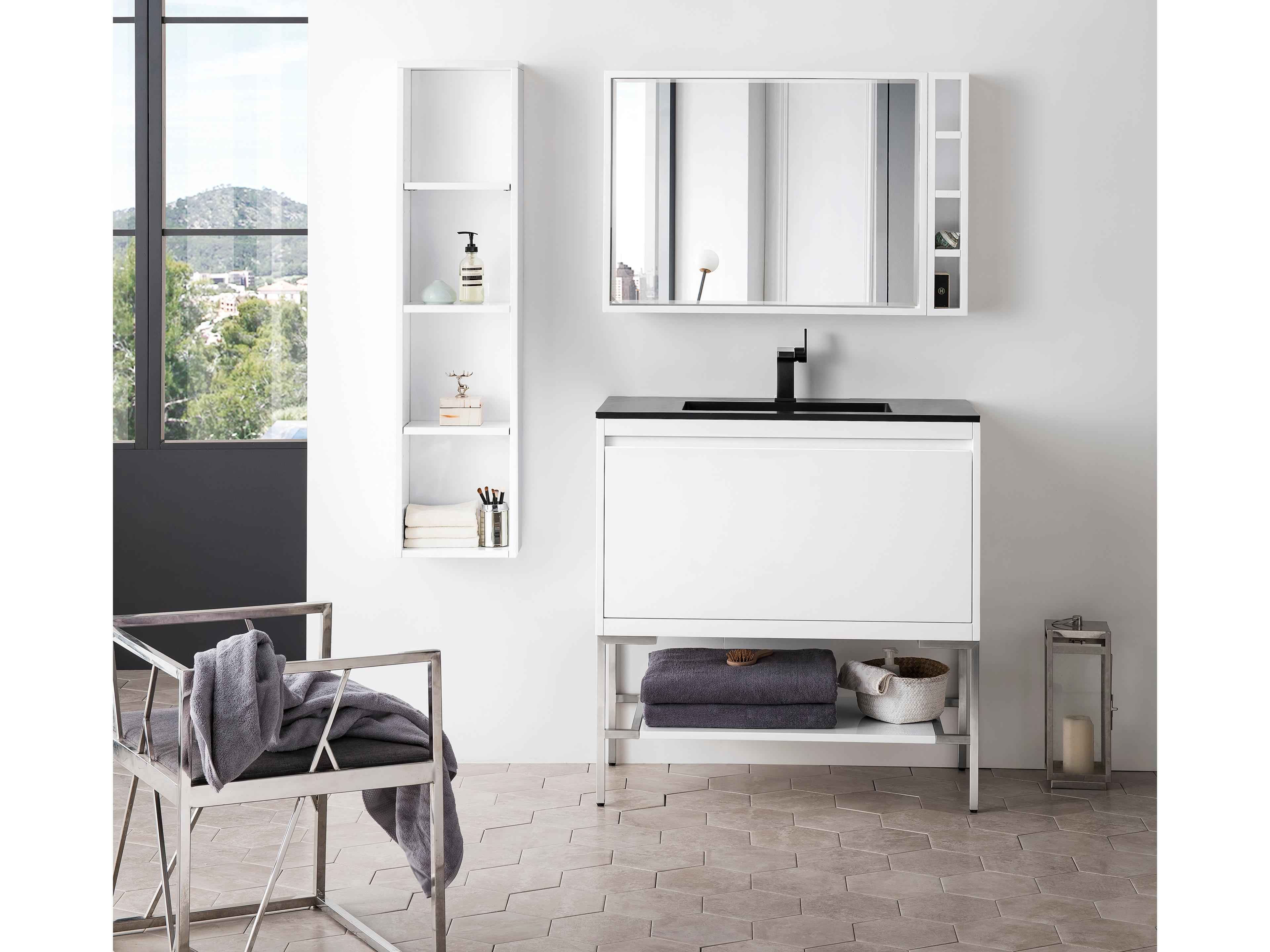 James Martin Milan Square Wall Mirror