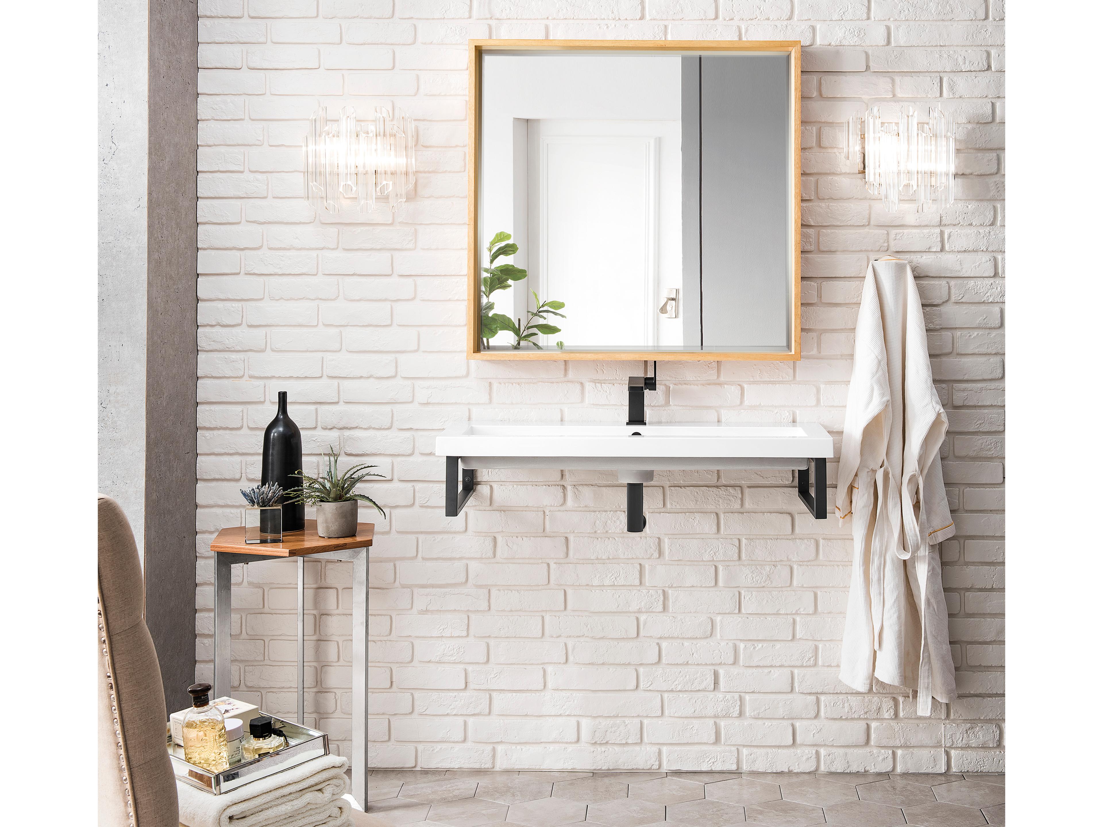 James Martin Milan Square Wall Mirror