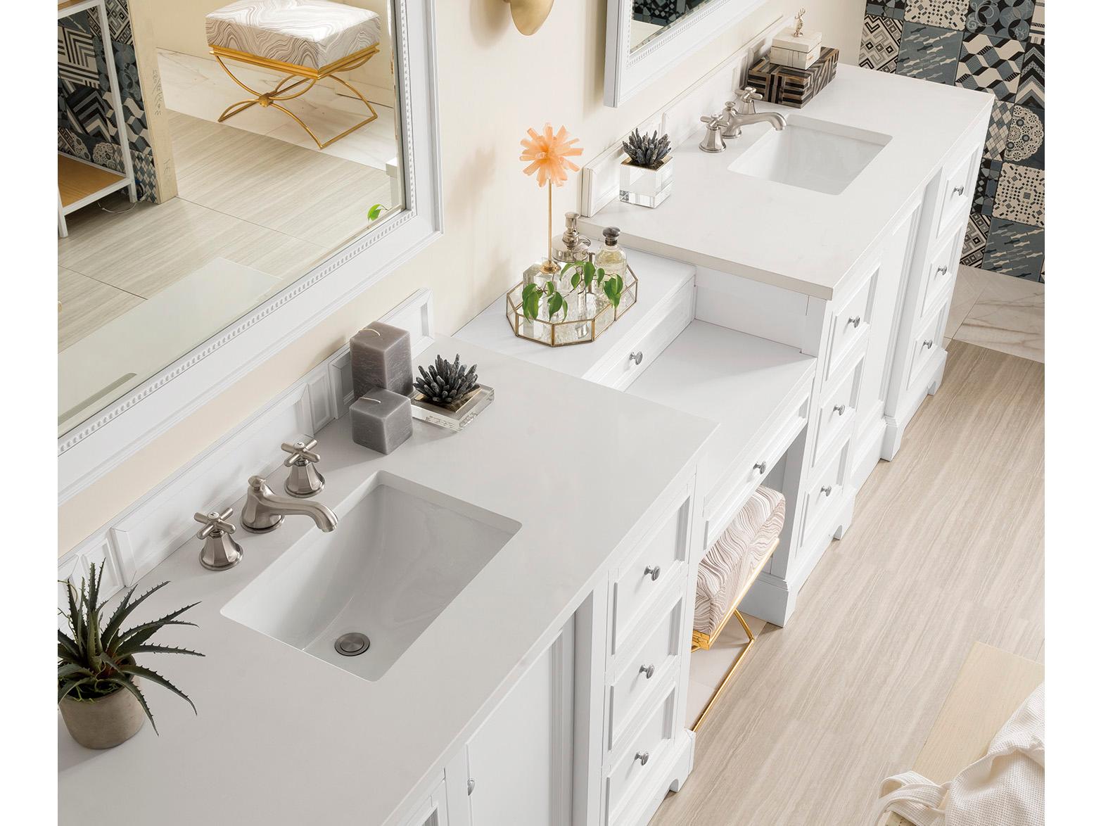 James Martin De Soto 121" Double Vanity Cabinet