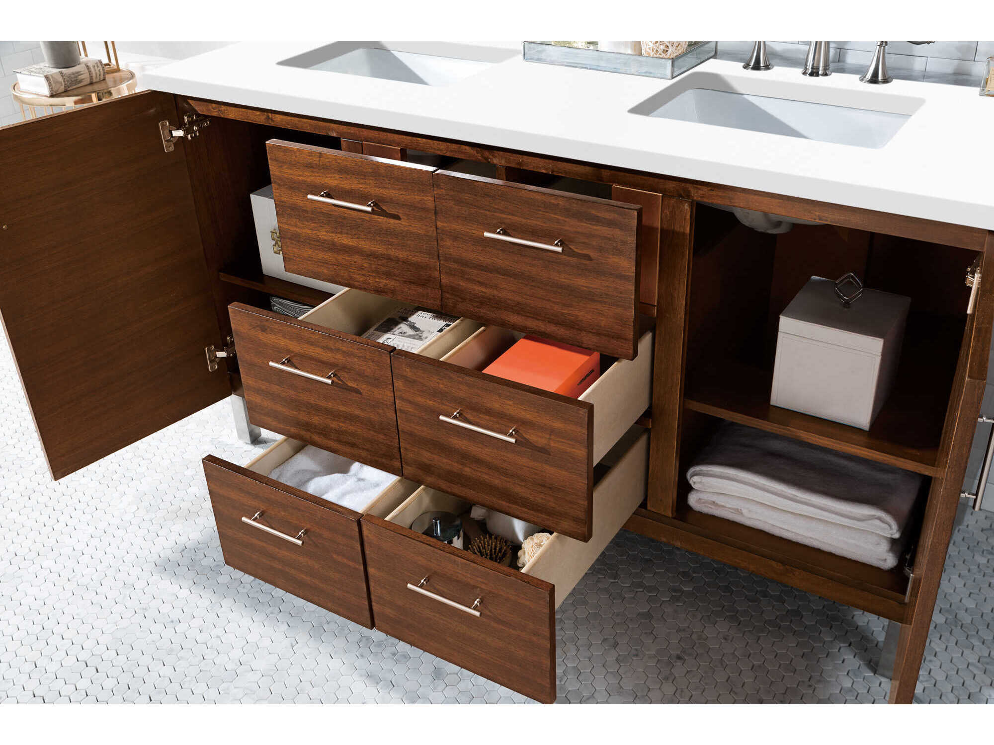 James Martin Metropolitan 60" Double Vanity Cabinet