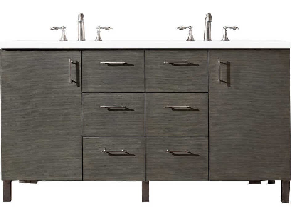 James Martin Metropolitan 60" Double Vanity Cabinet