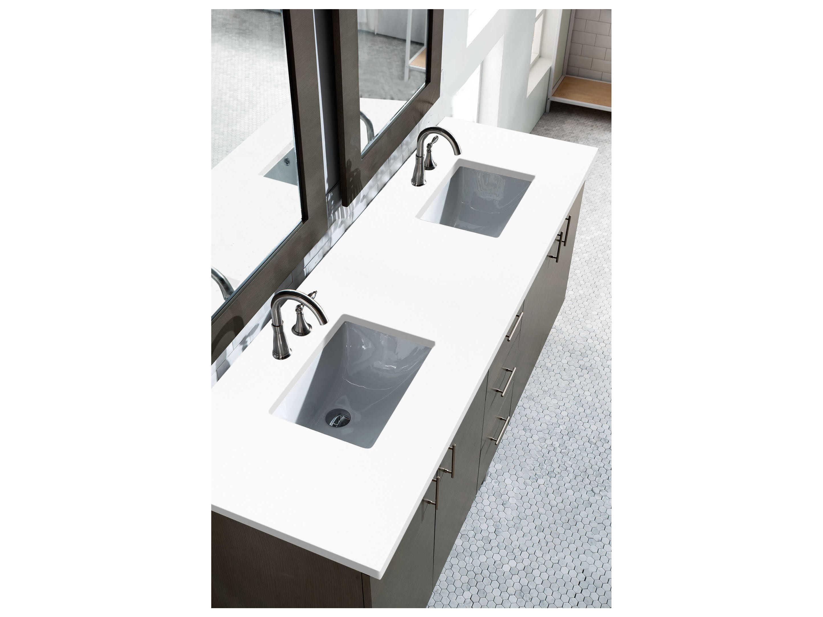 James Martin Metropolitan 72" Double Vanity Cabinet