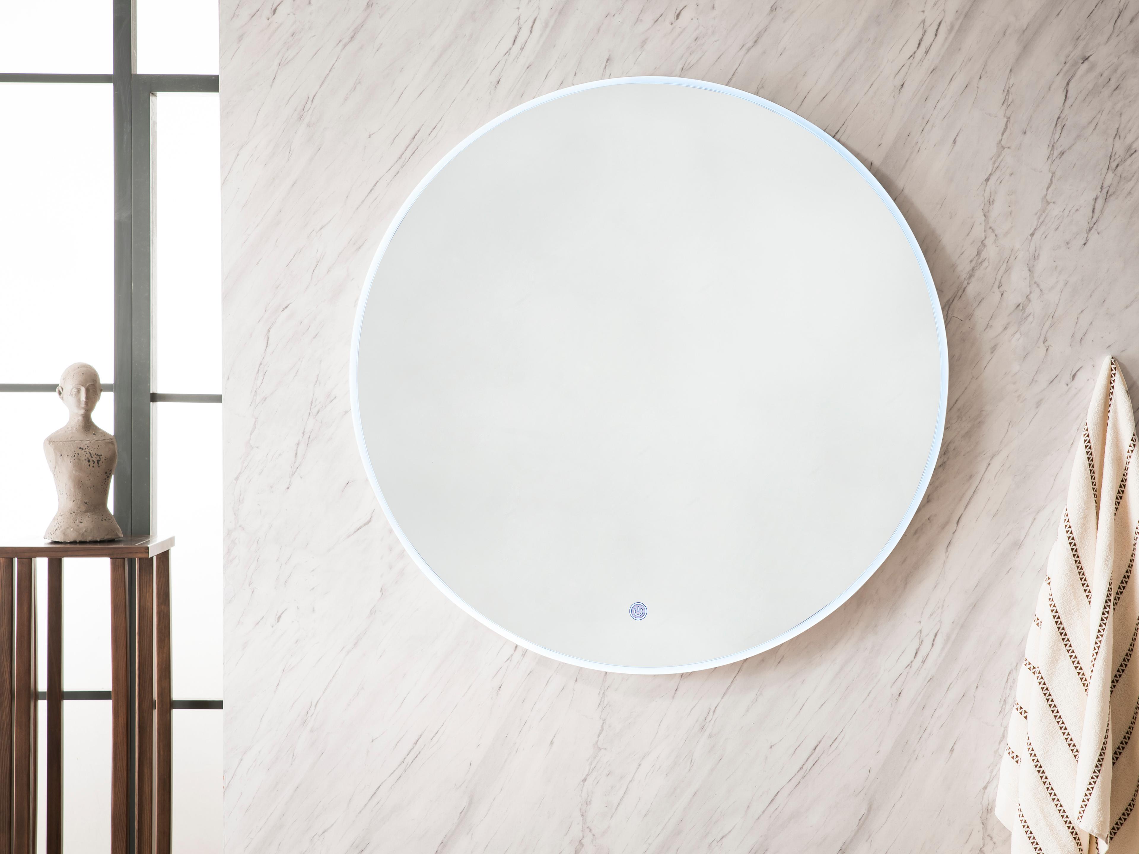 James Martin Orlando Round Wall Mirror
