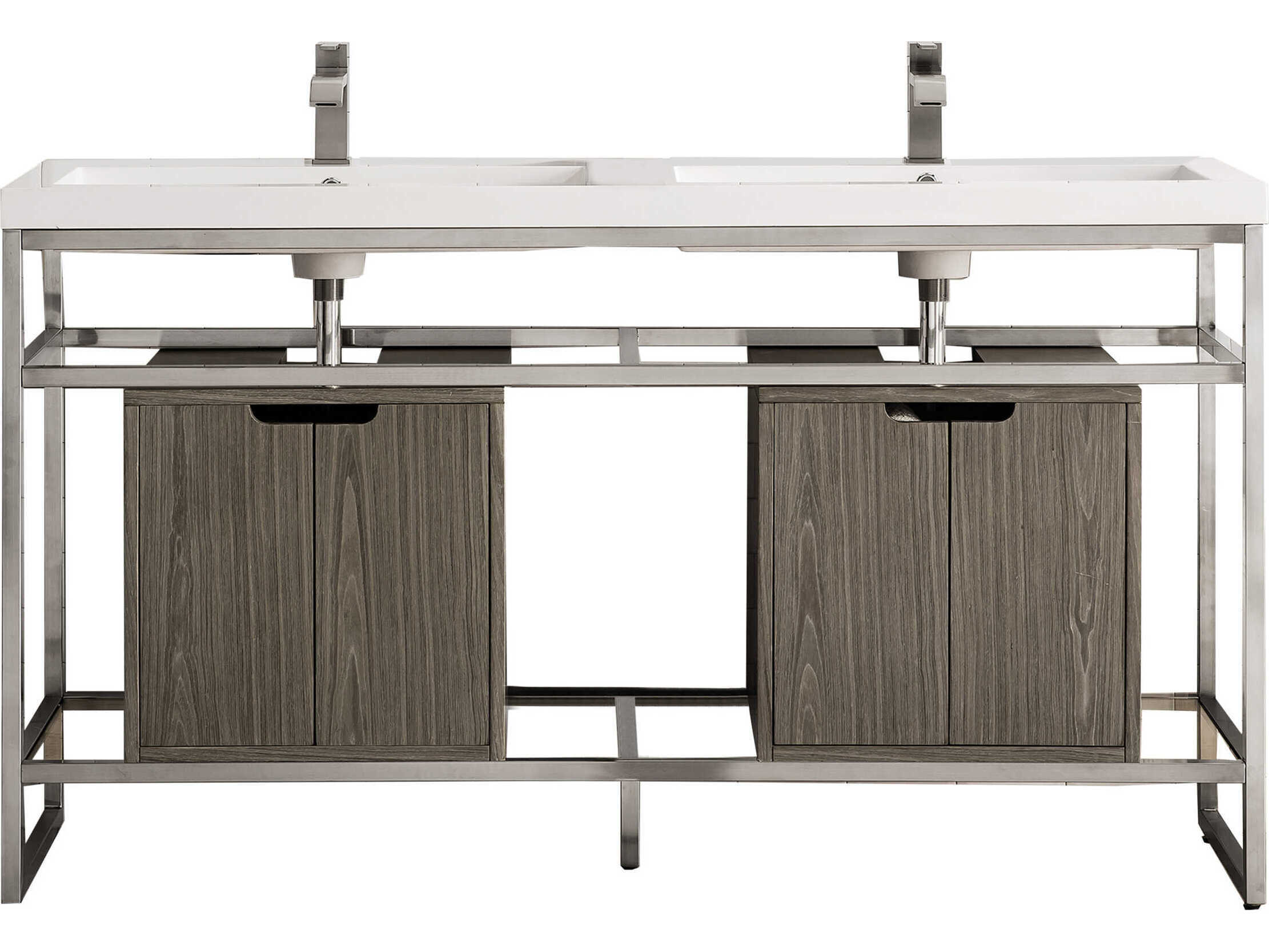 James Martin Boston 63" Double Vanity Cabinet