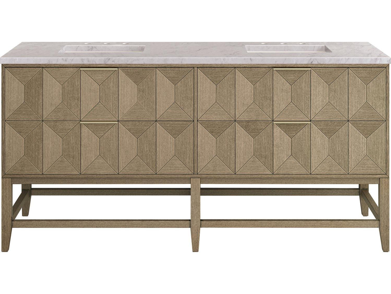 James Martin Emmeline 72" Double Vanity Cabinet