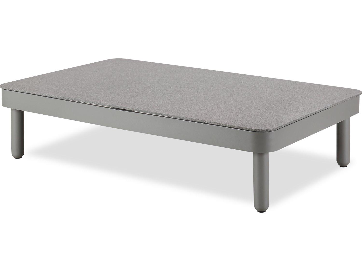 Schnupp Patio Palma Aluminum Rectangular Coffee Table
