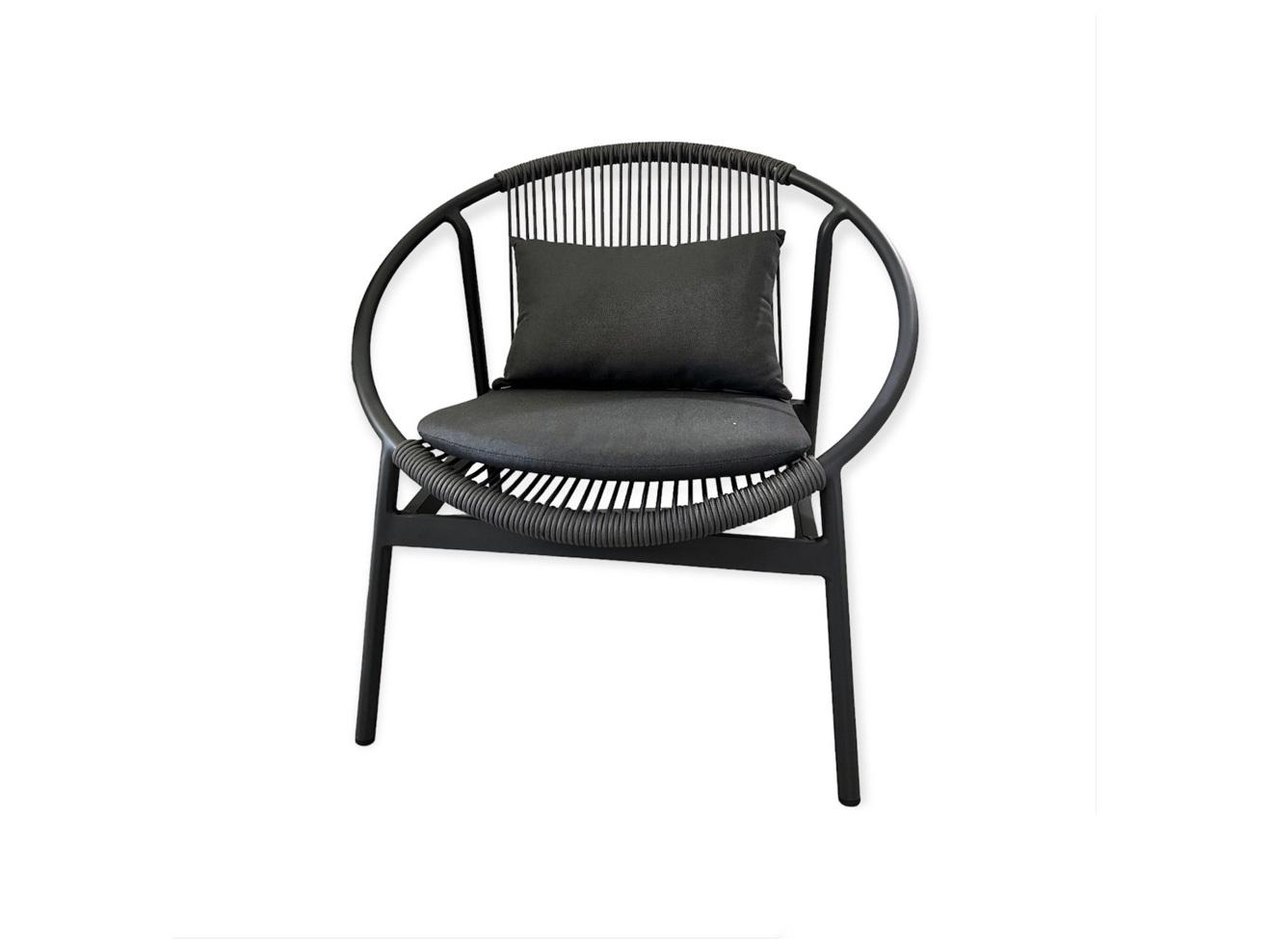 Schnupp Patio Curacao Aluminum Teak Lounge Chair