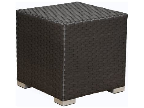 Schnupp Patio Venice Wicker Brown Side Table