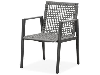 Schnupp Patio Caicos Aluminum Rope Dining Arm Chair
