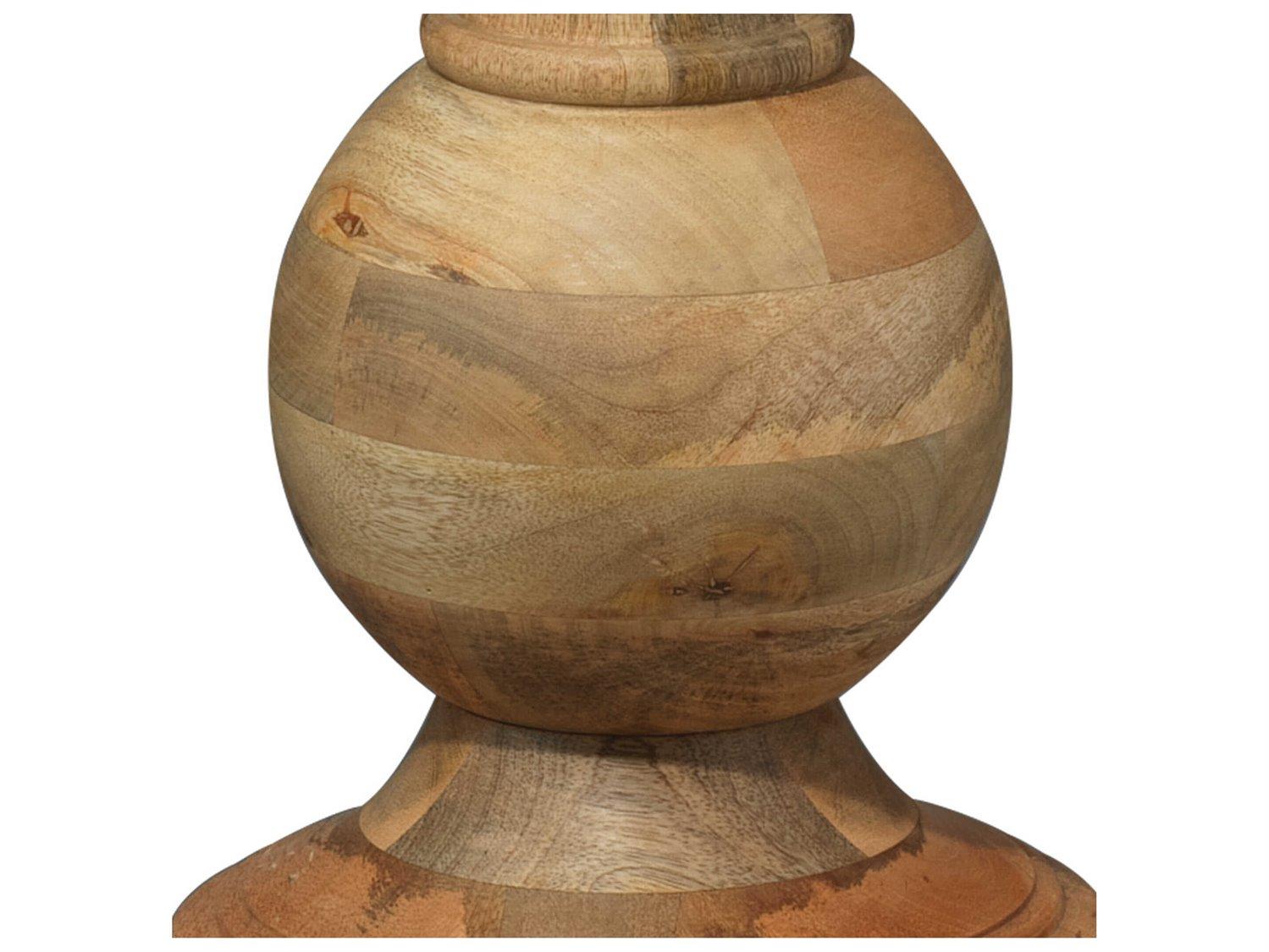 Jamie Young Budapest Natural Wood Floor Lamp