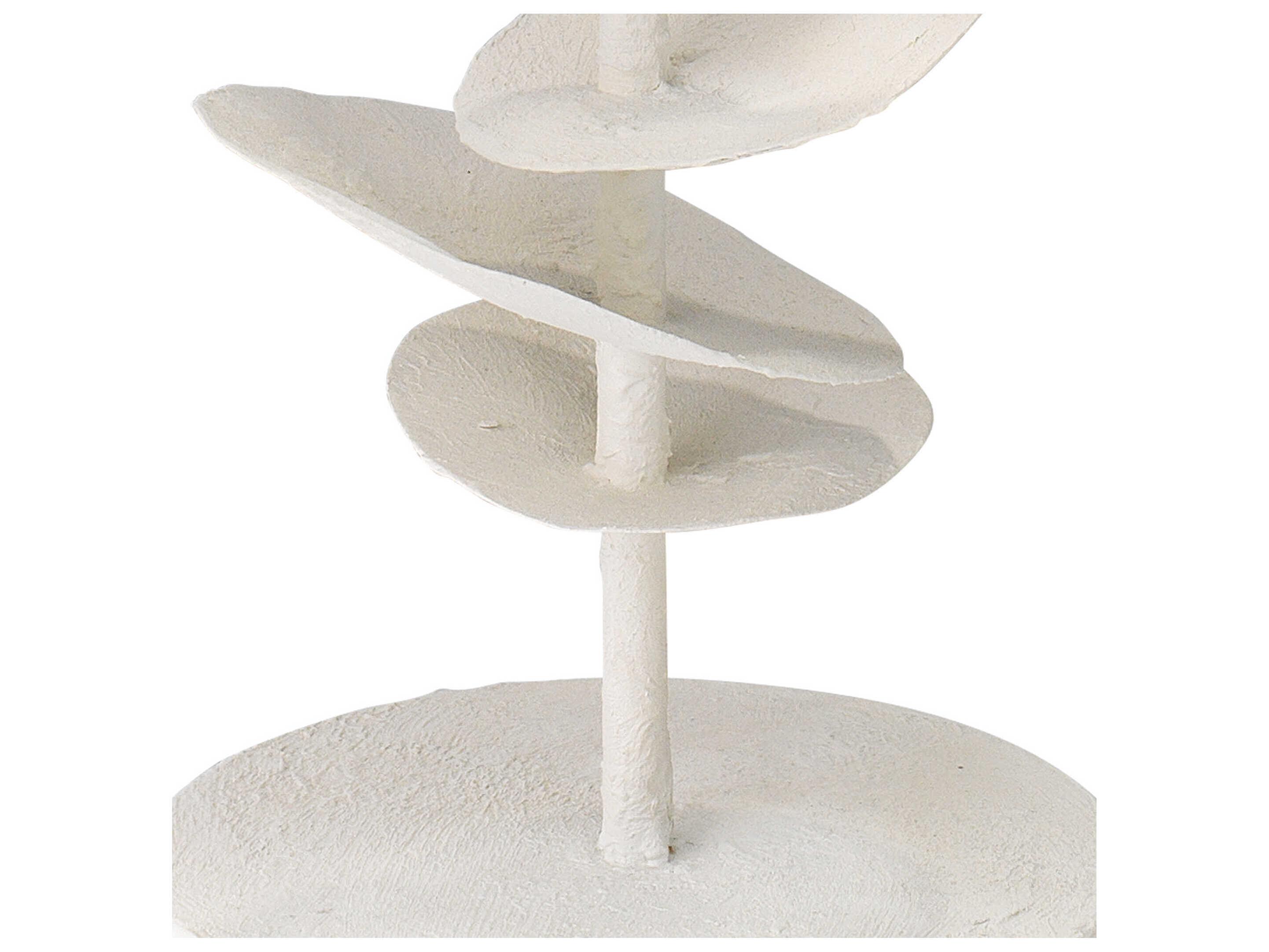 Jamie Young Petals White Gesso Floor Lamp